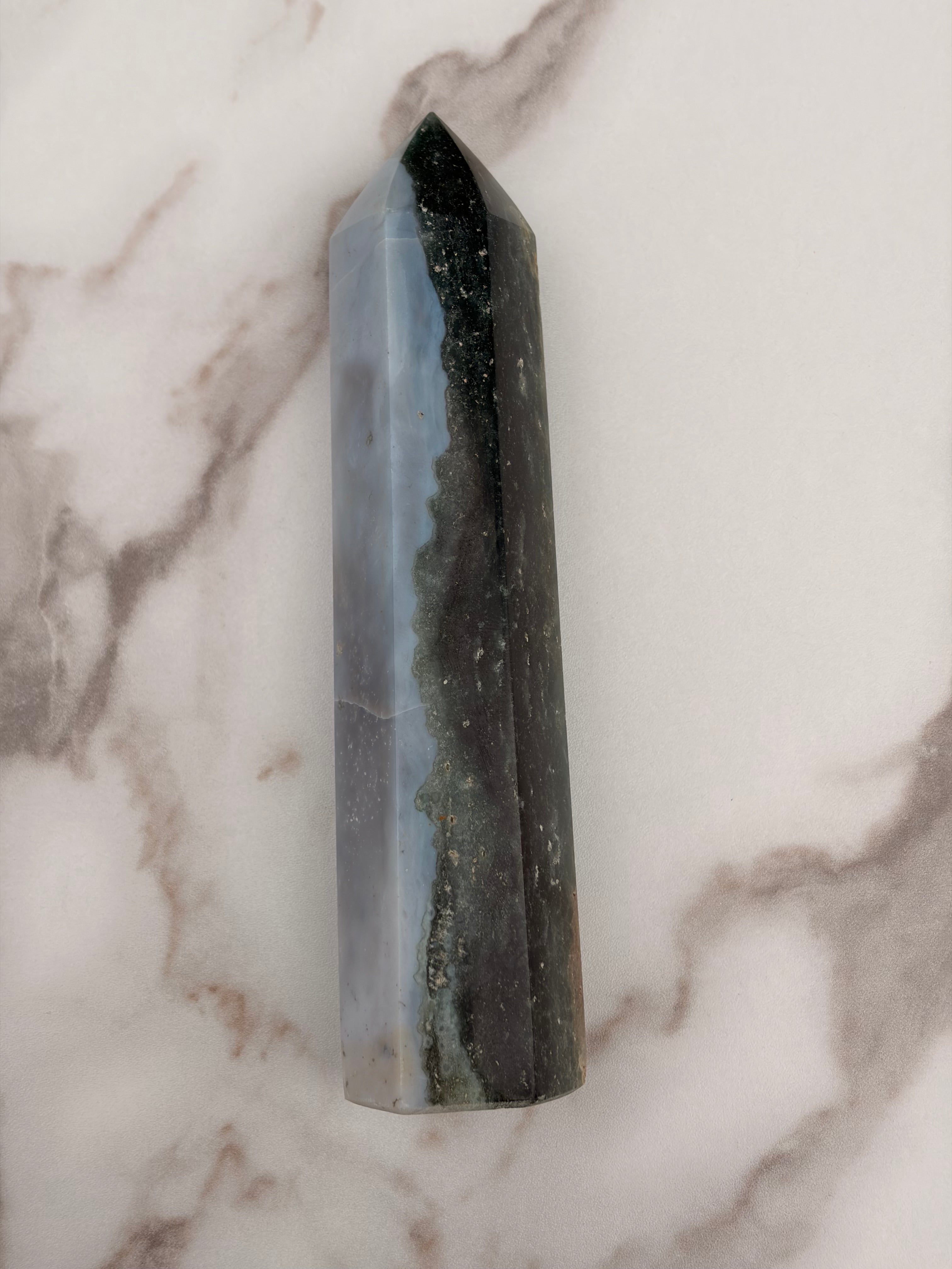 Sea Jasper Statement Tower