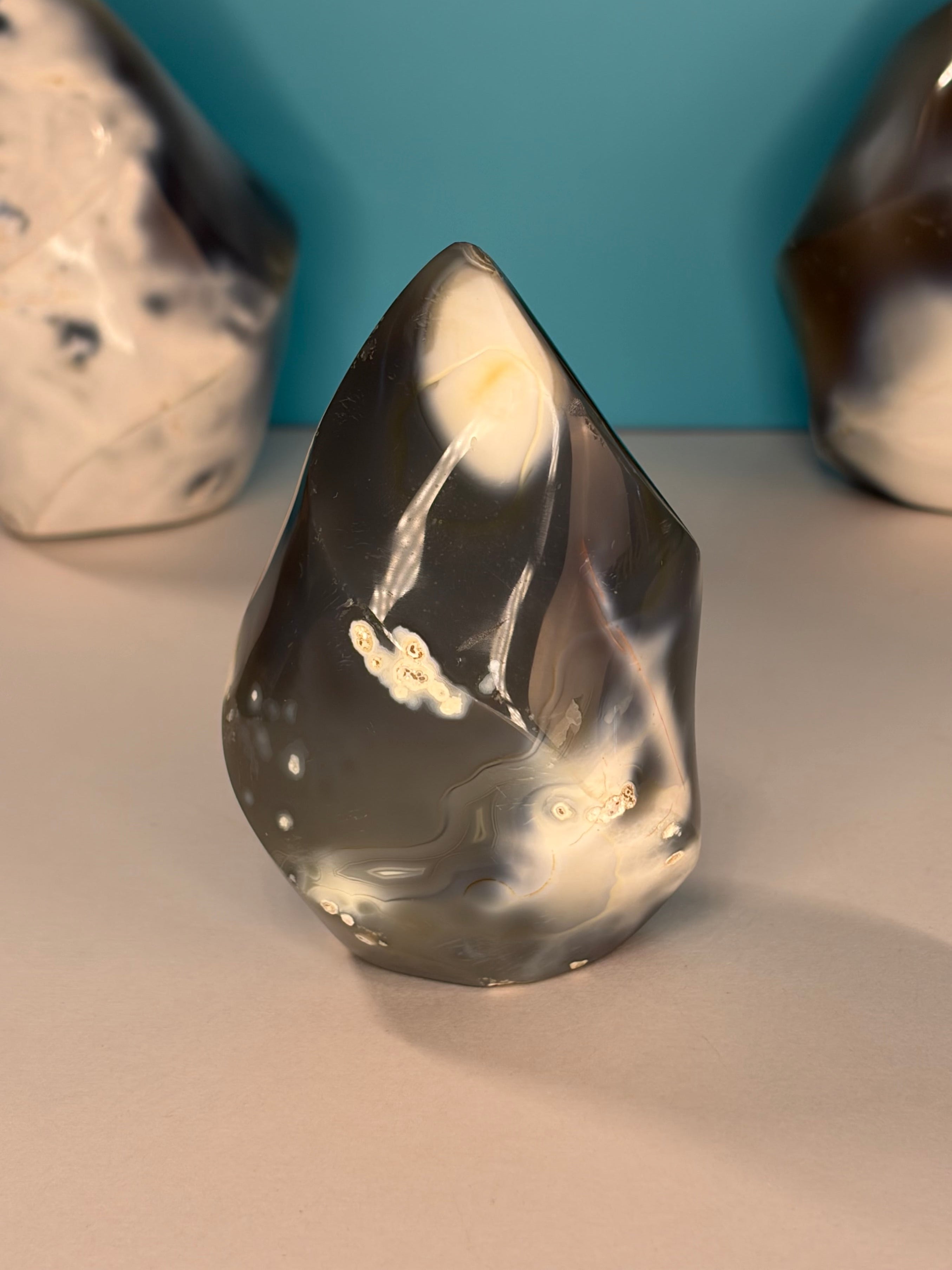 Orca Agate Flame - option a