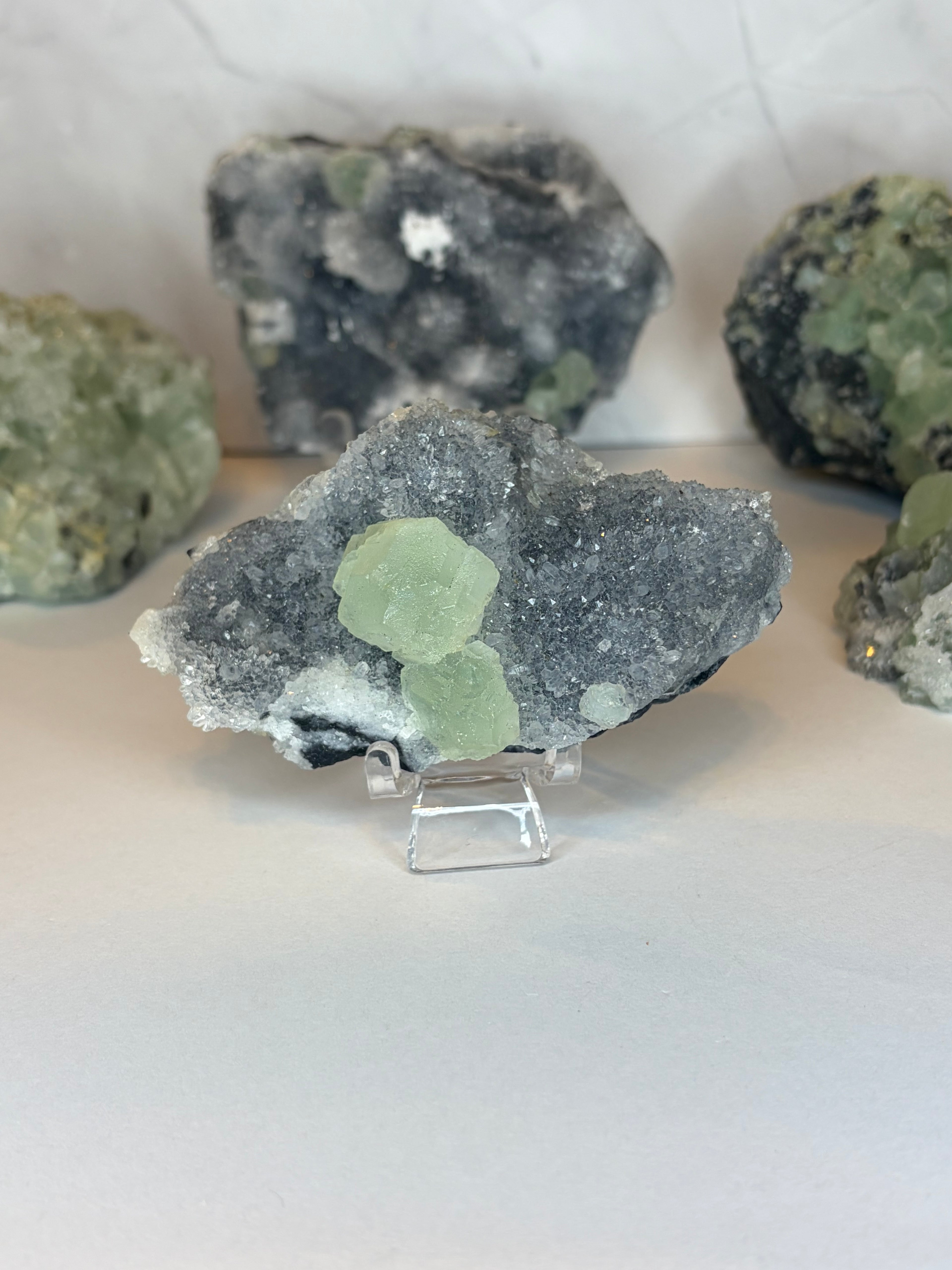 Sugar Fluorite Specimen - J