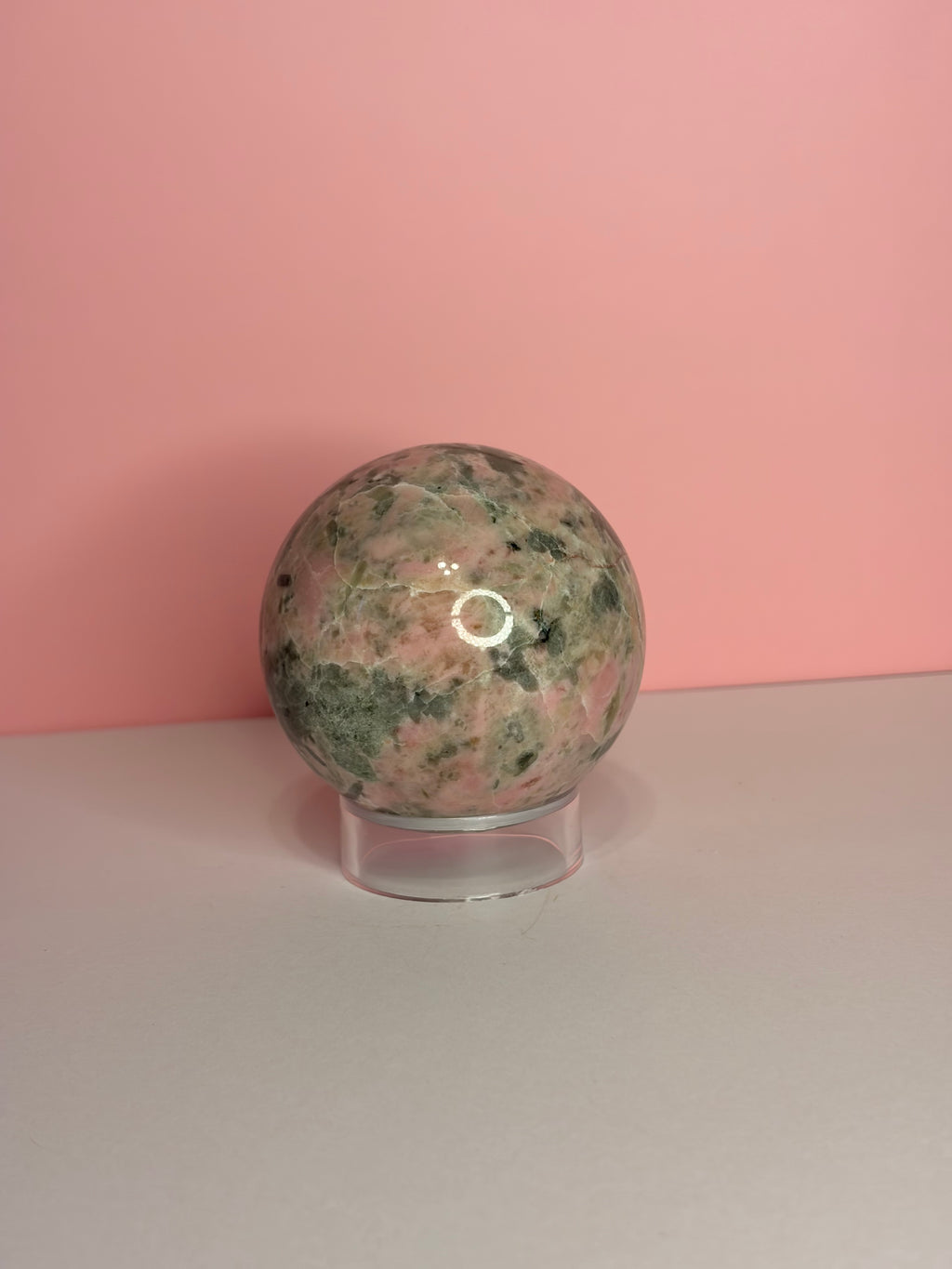 Rhodonite Sphere