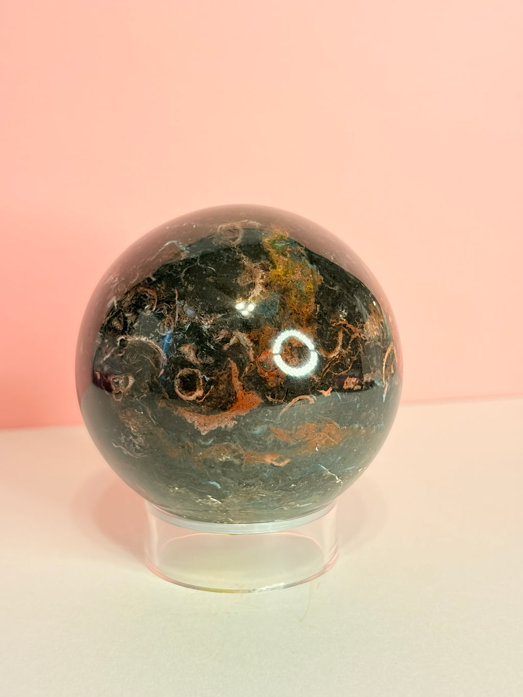 Sea Jasper Sphere