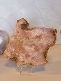 Pink Amethyst Flower Agate Slab - D