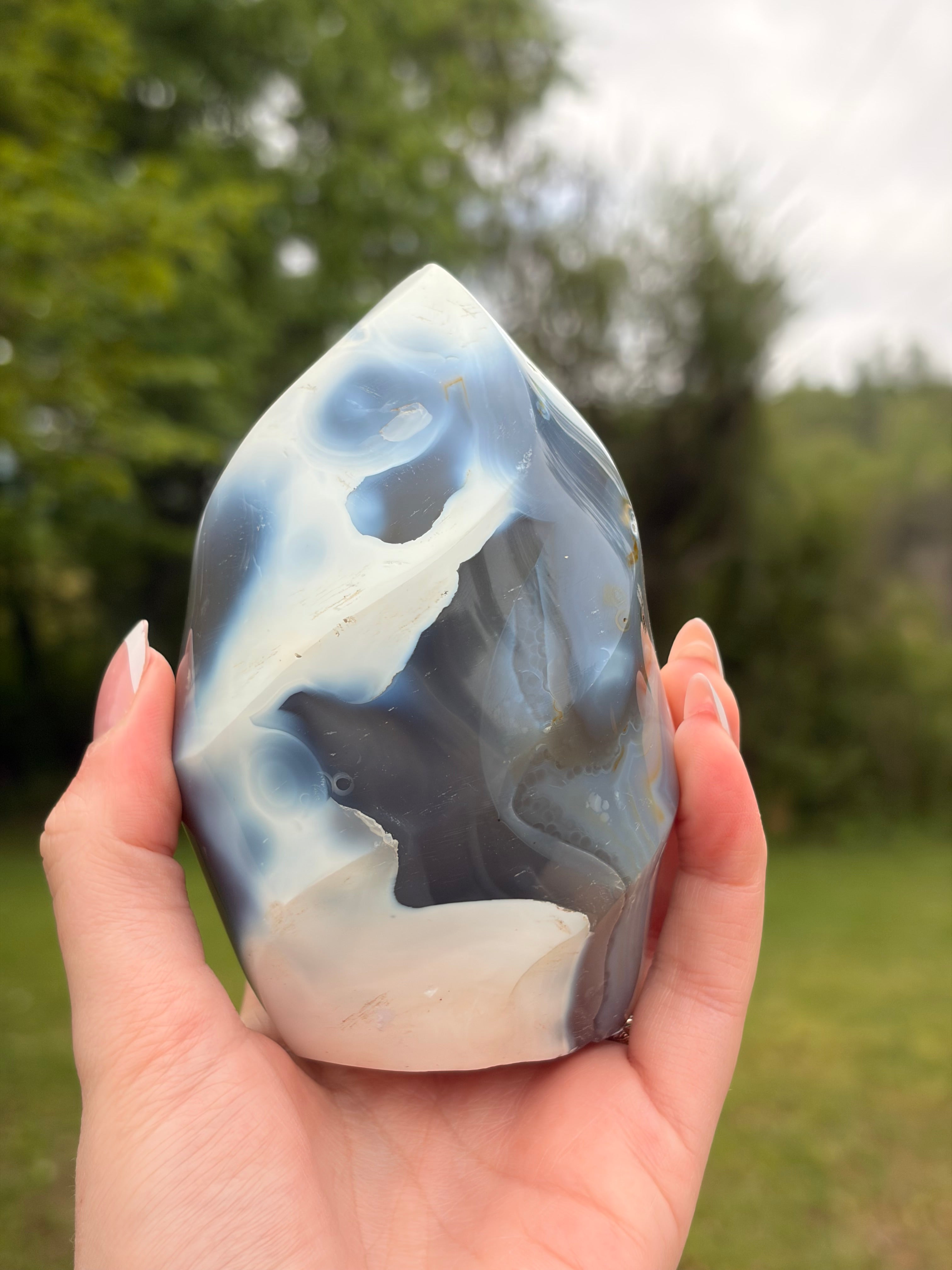 Orca Agate Flame | Imperfect