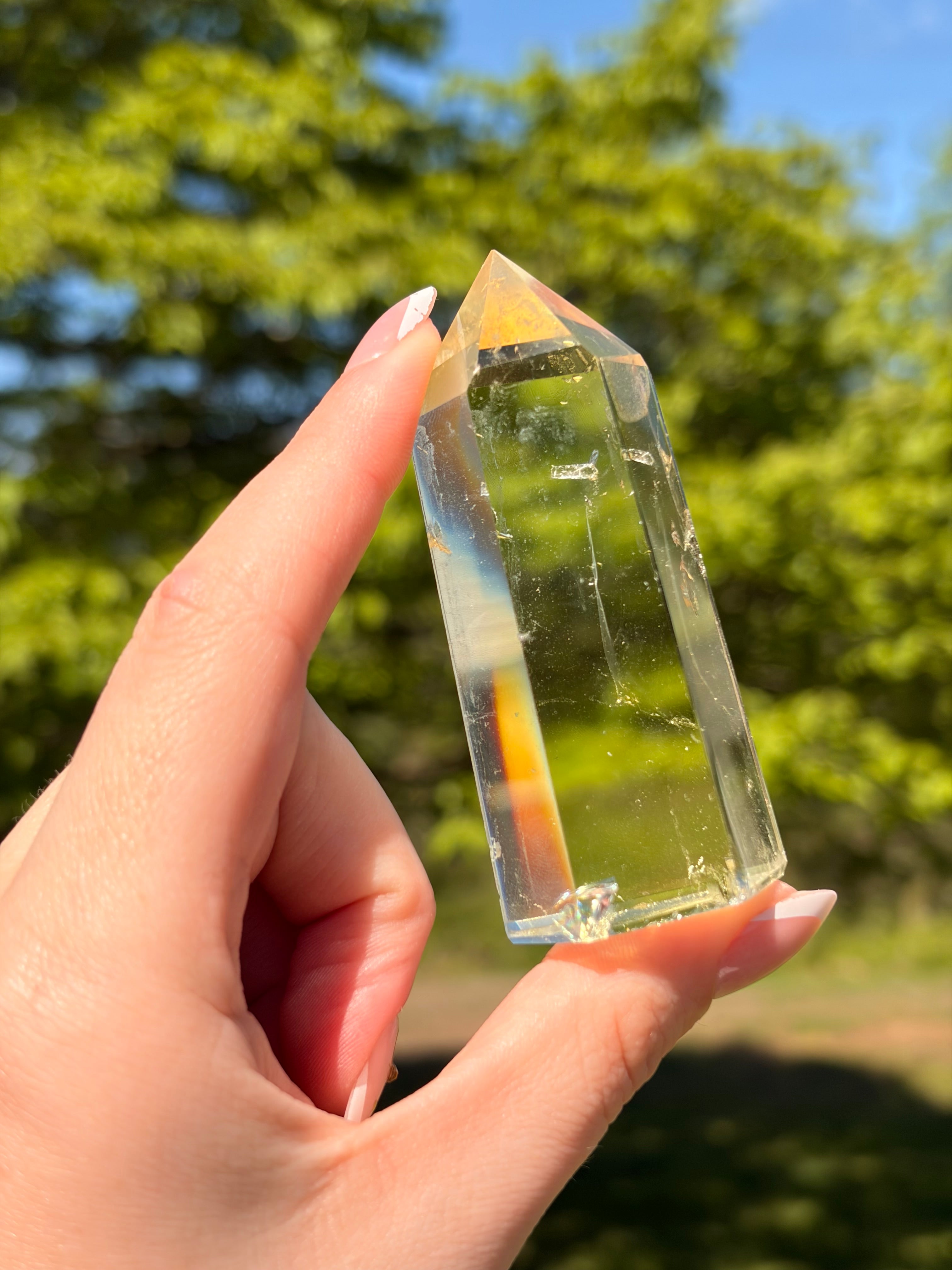 Citrine Tower (heat treated)