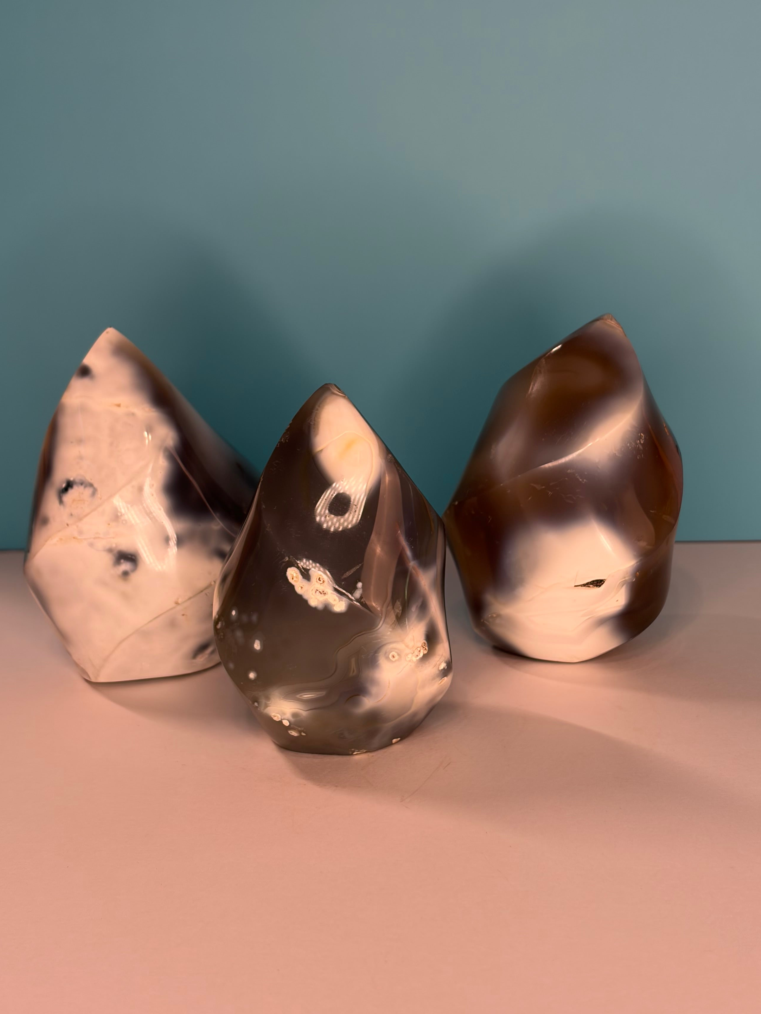 Orca Agate Flame - option b