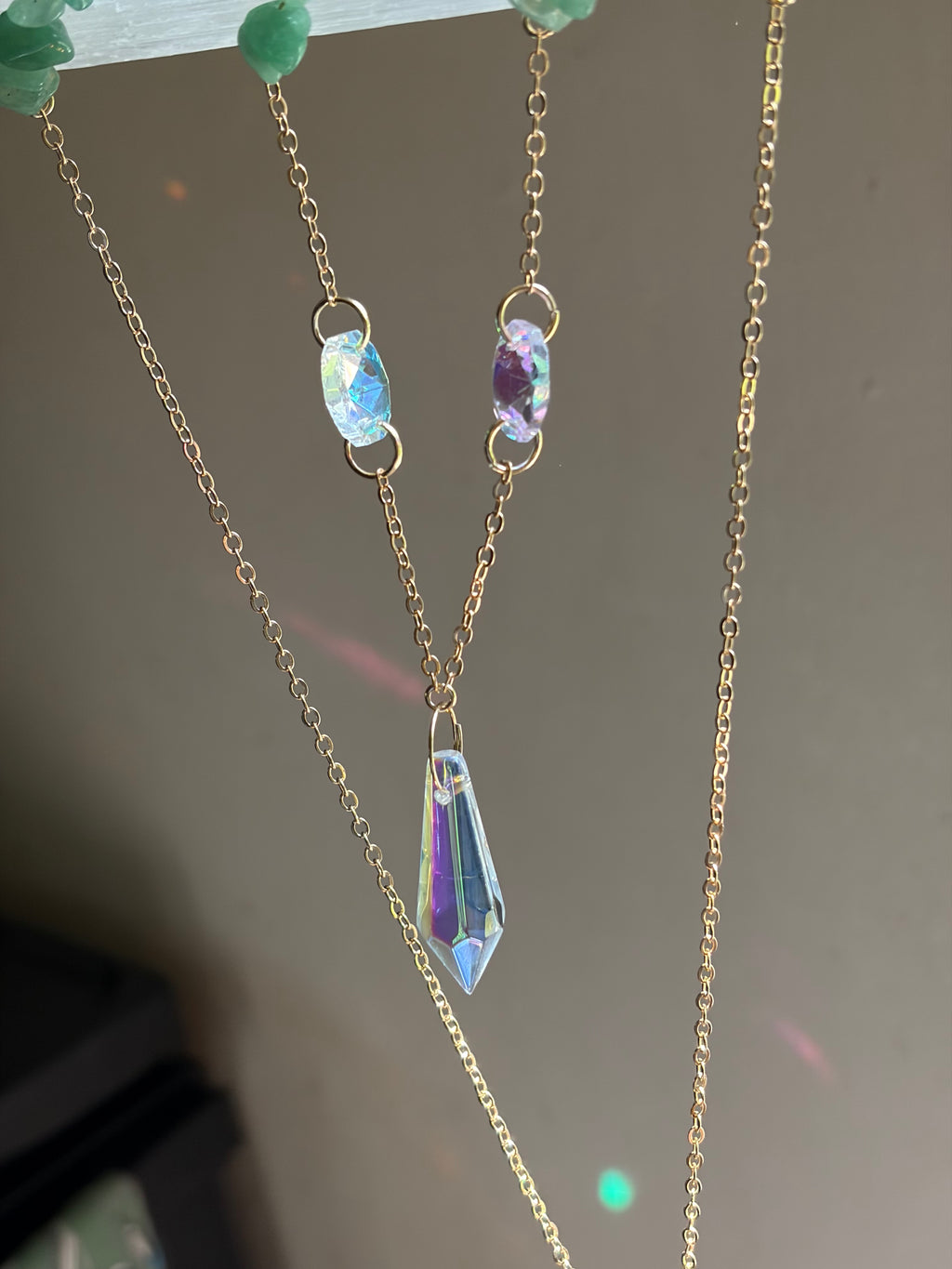 Selenite Sun Catcher - The Rachel