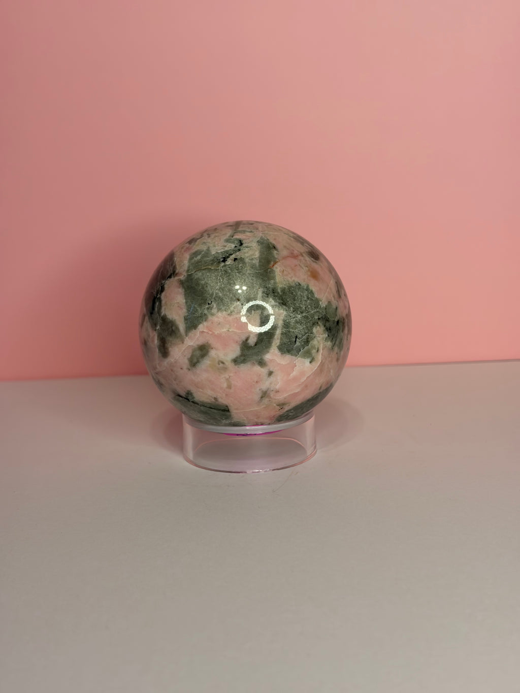 Rhodonite Sphere