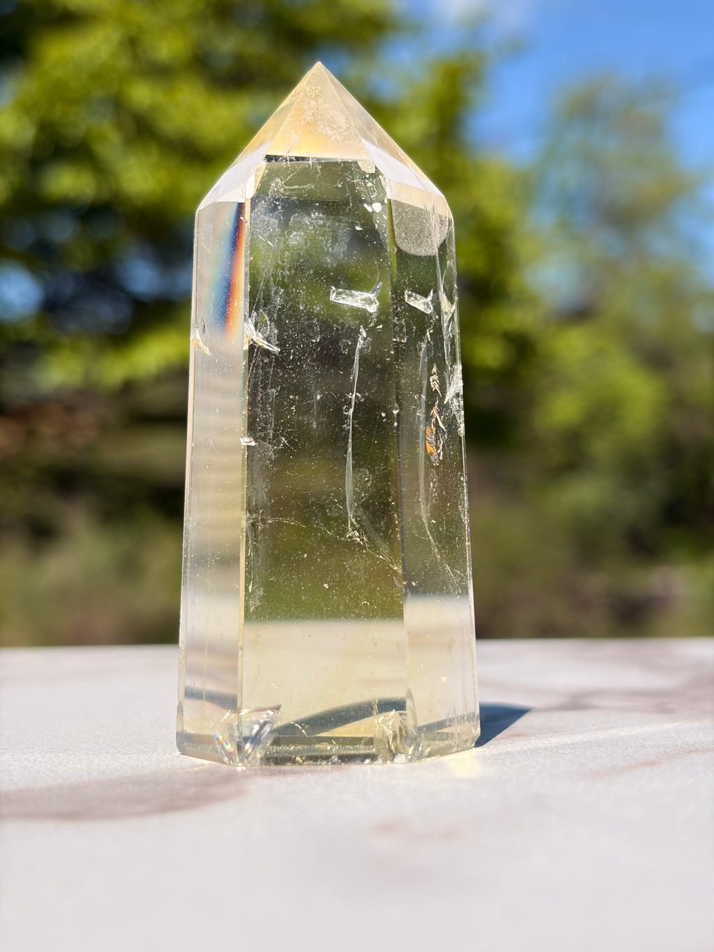 Citrine Tower (heat treated)