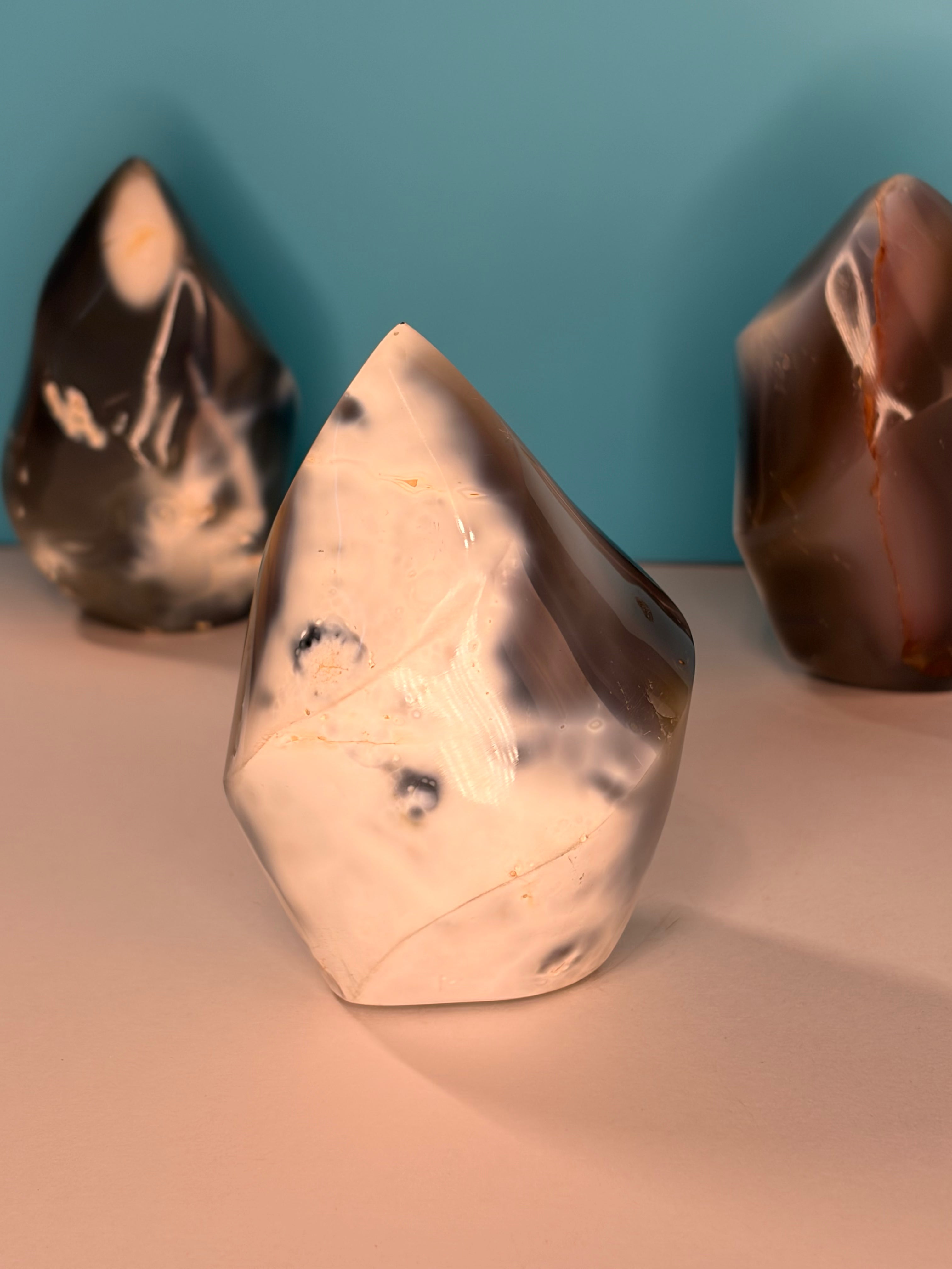 Orca Agate Flame - option b