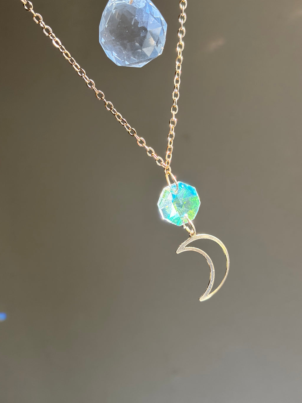 Selenite Sun Catcher - B