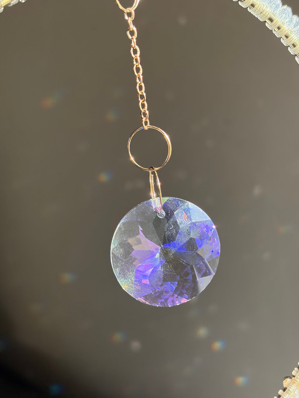 Beaded Suncatcher - The Paisley