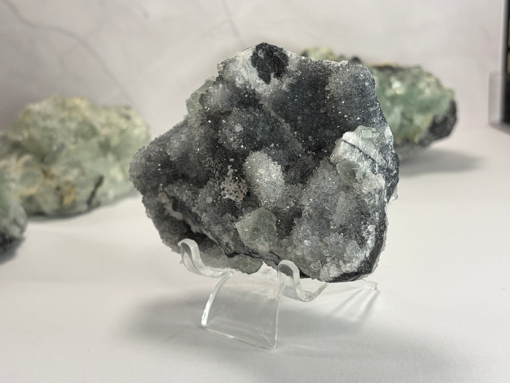 Sugar Fluorite Specimen - H
