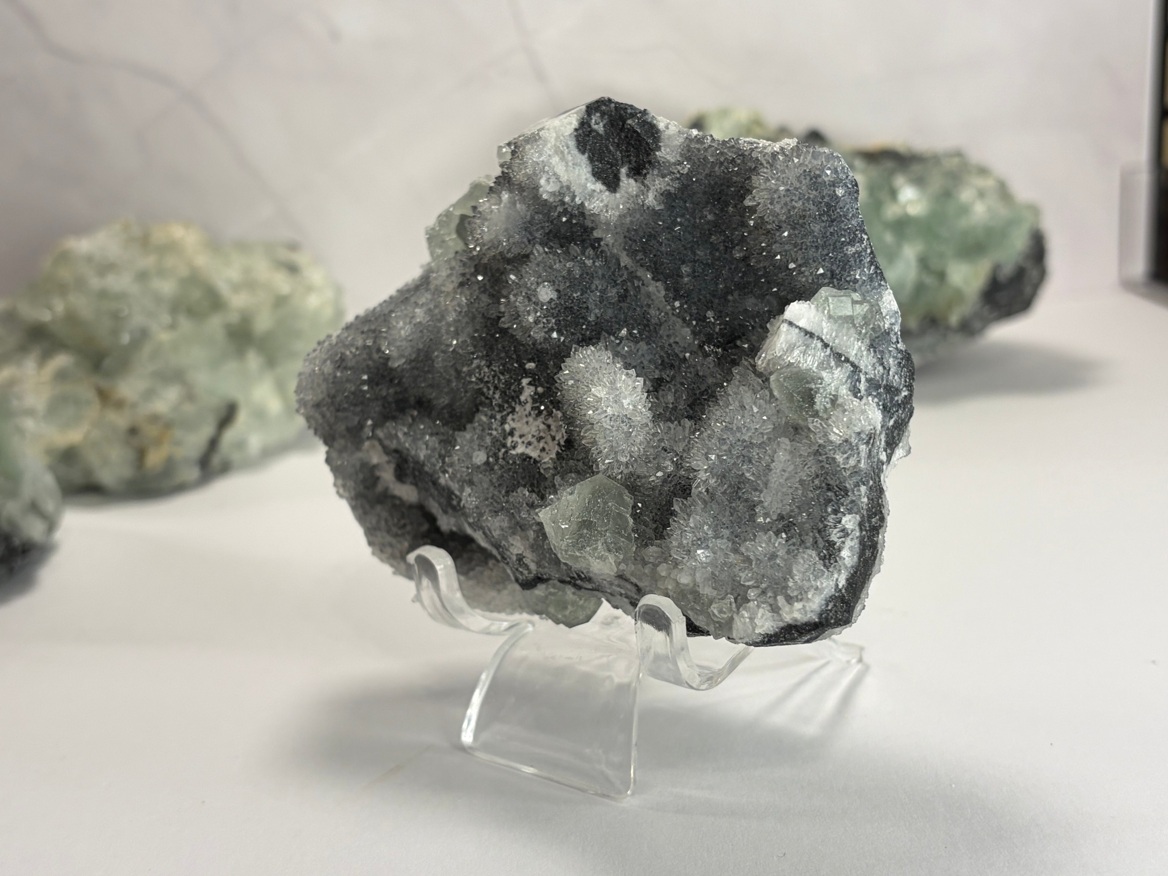 Sugar Fluorite Specimen - H