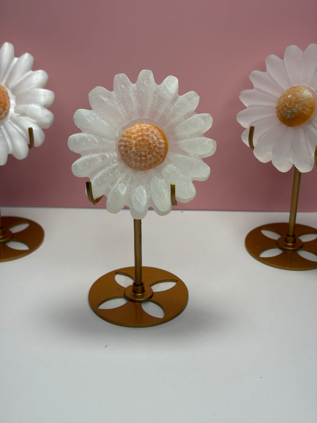 Imperfect Selenite Daisy