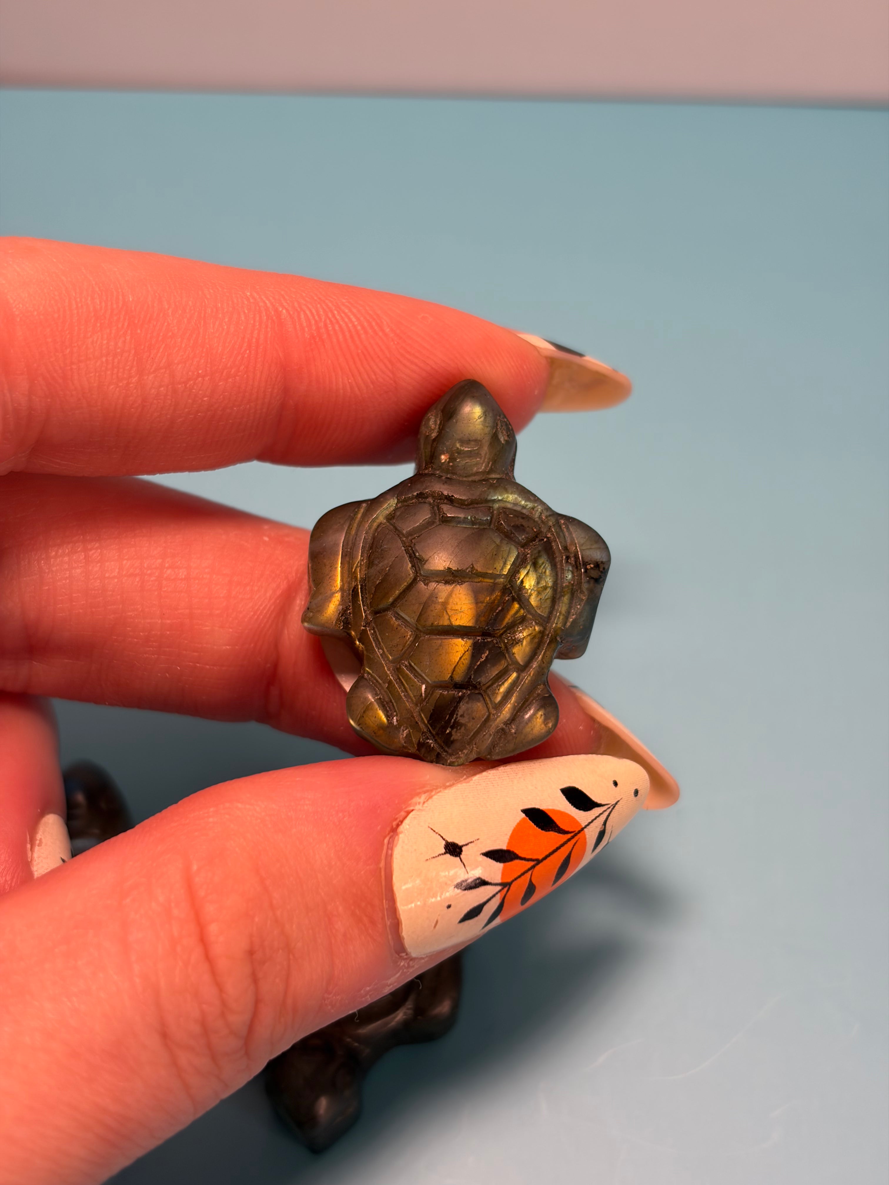 Labradorite Turtle