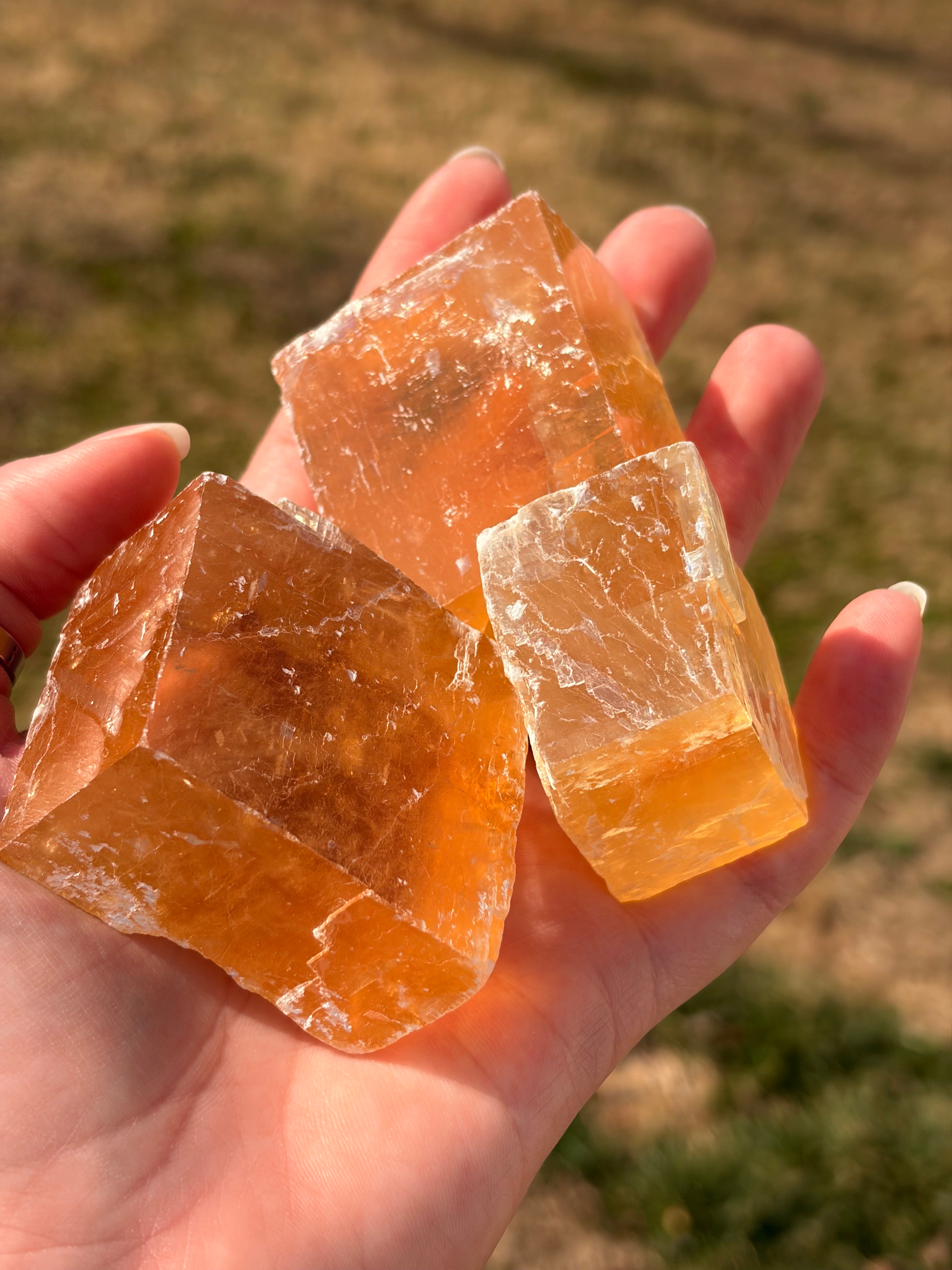 Raw Honey Calcite