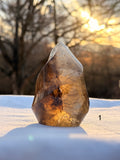 Smoky Quartz Flame