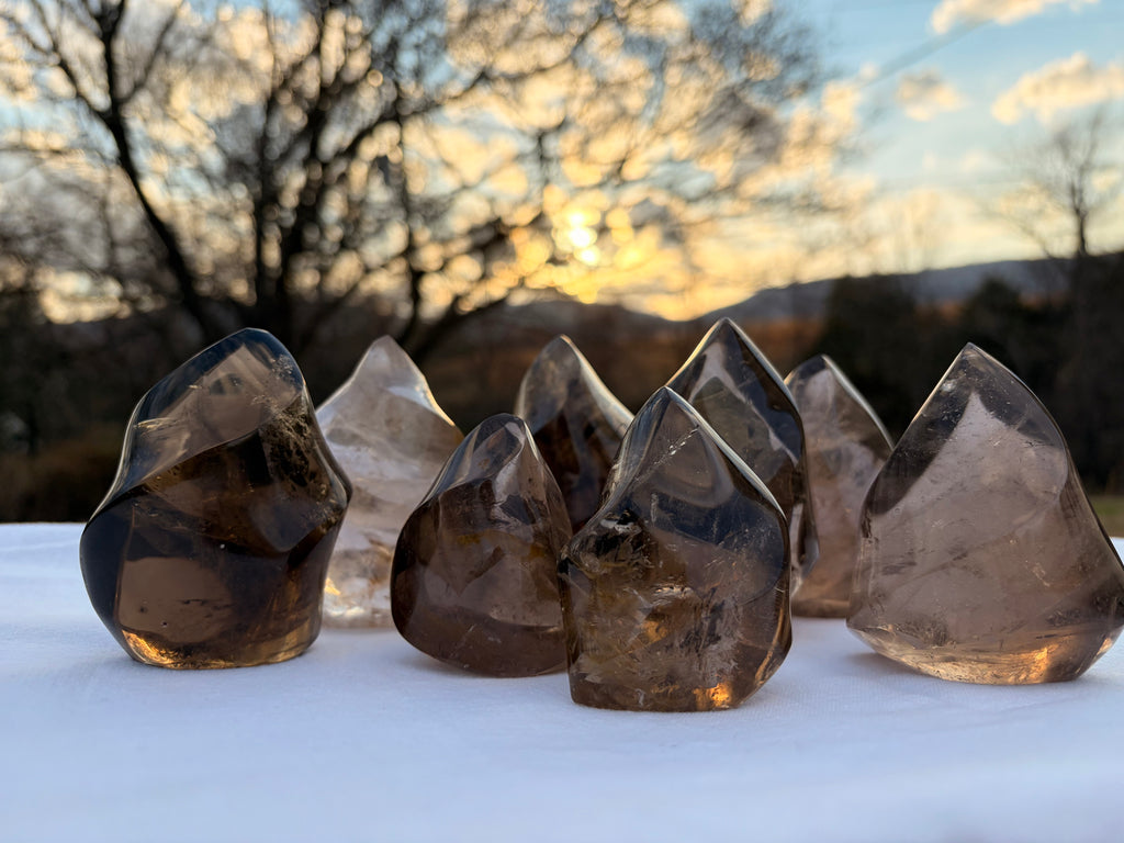 Smoky Quartz Flame