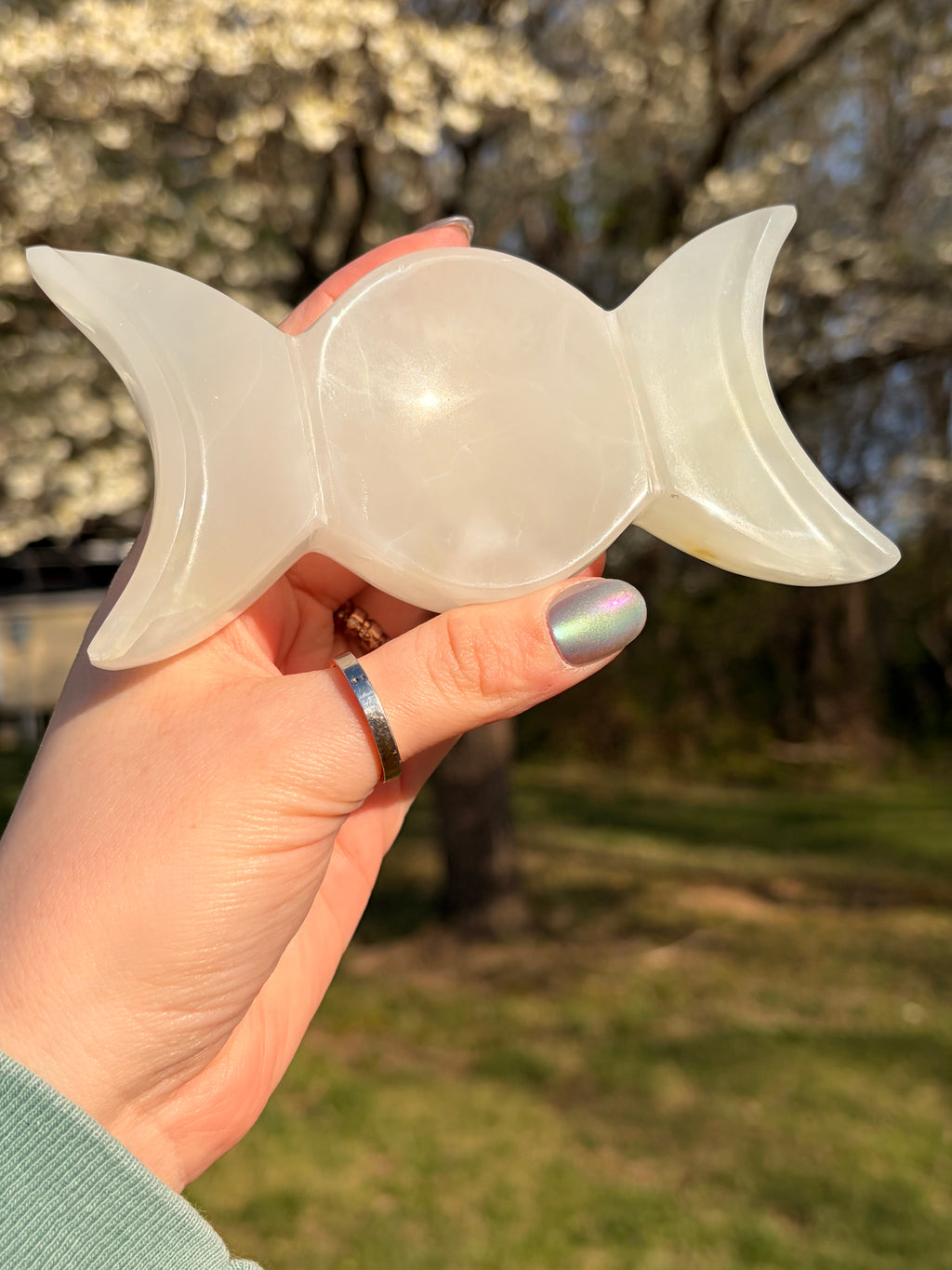 Onyx Moon Phase Dish