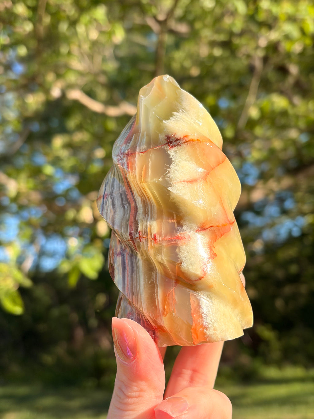 Green Onyx Flame