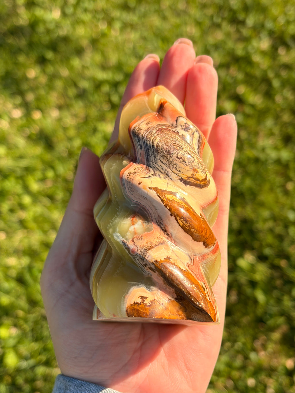 Green Onyx Flame