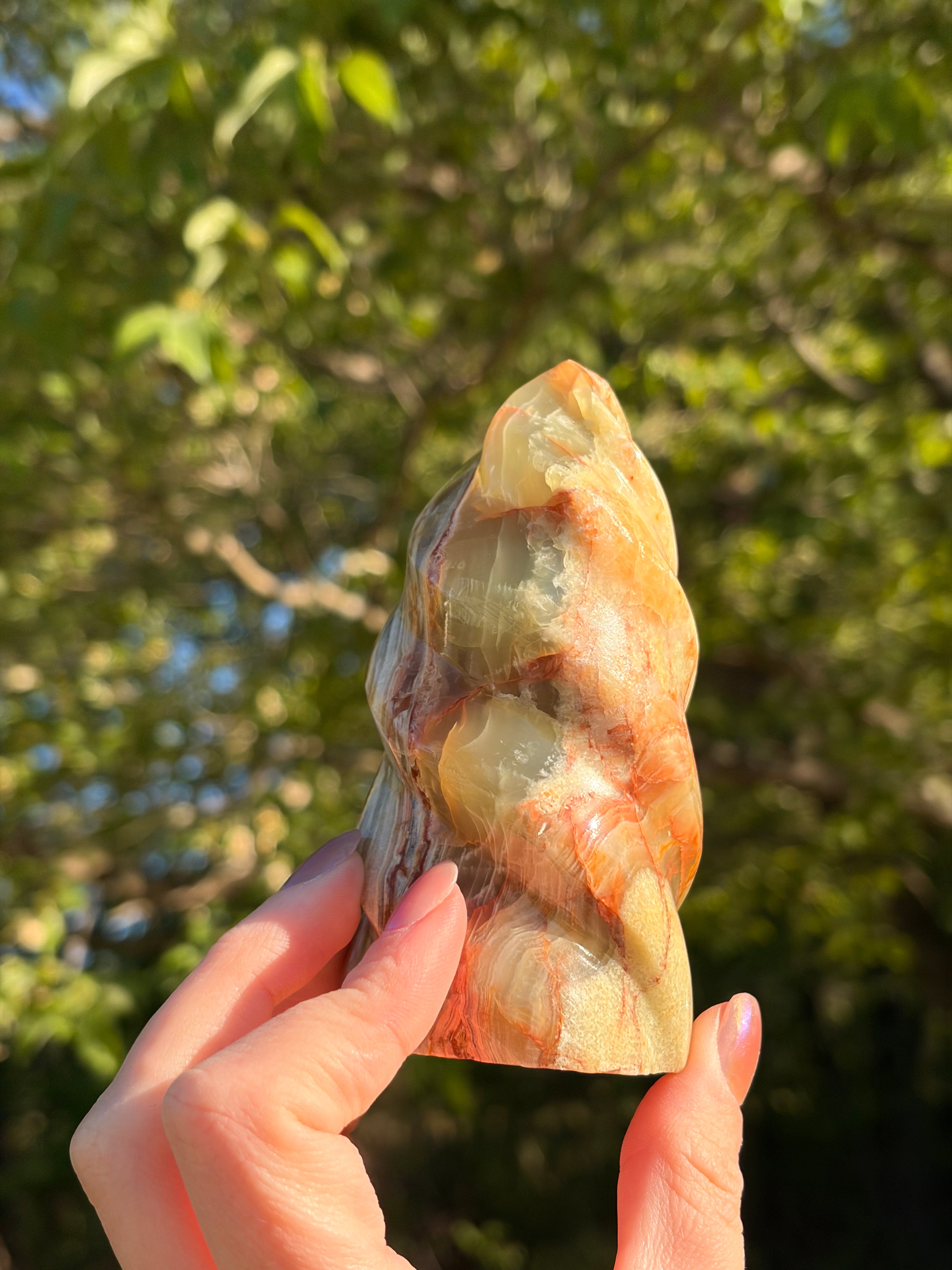 Green Onyx Flame
