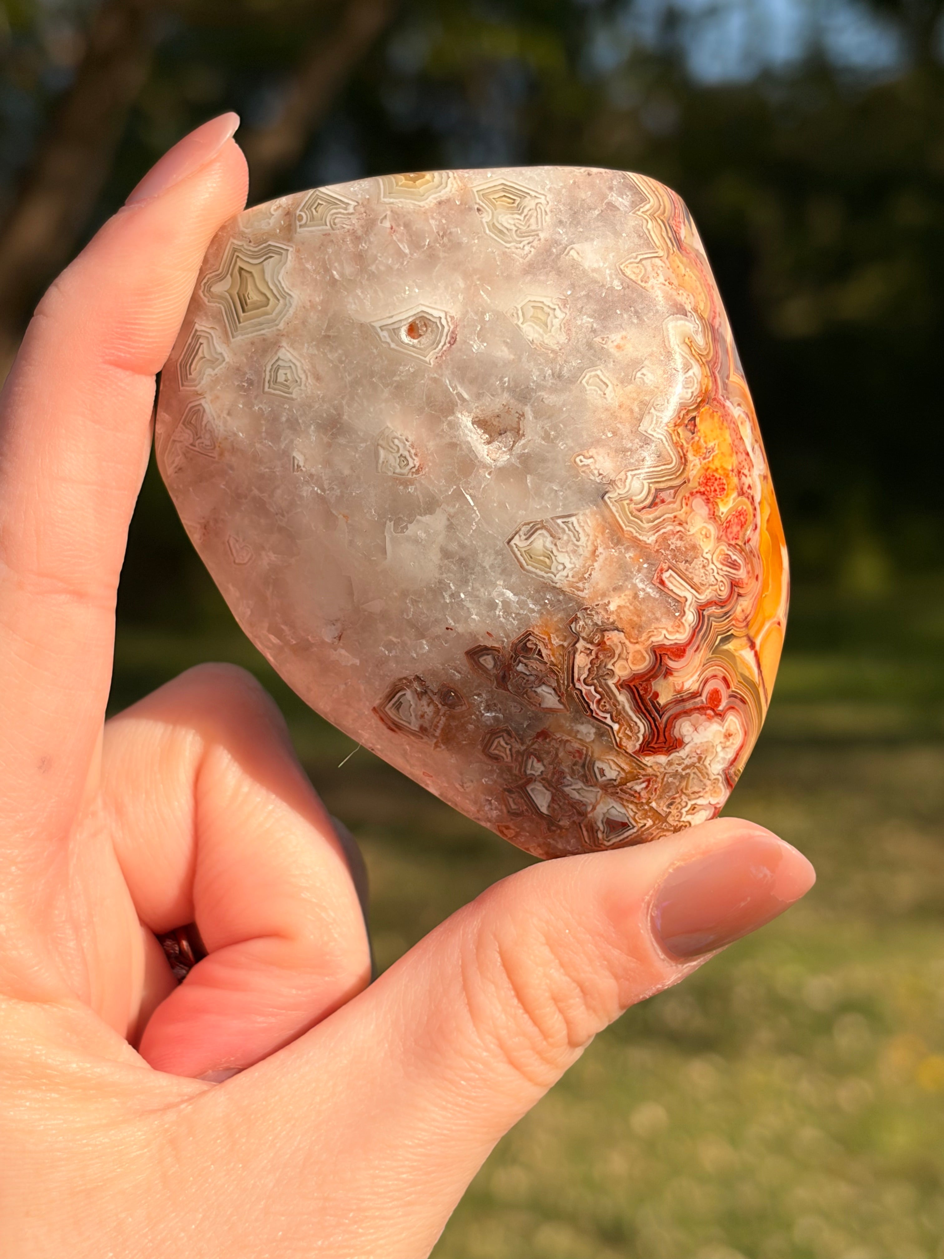 Crazy Lace Agate Freeform