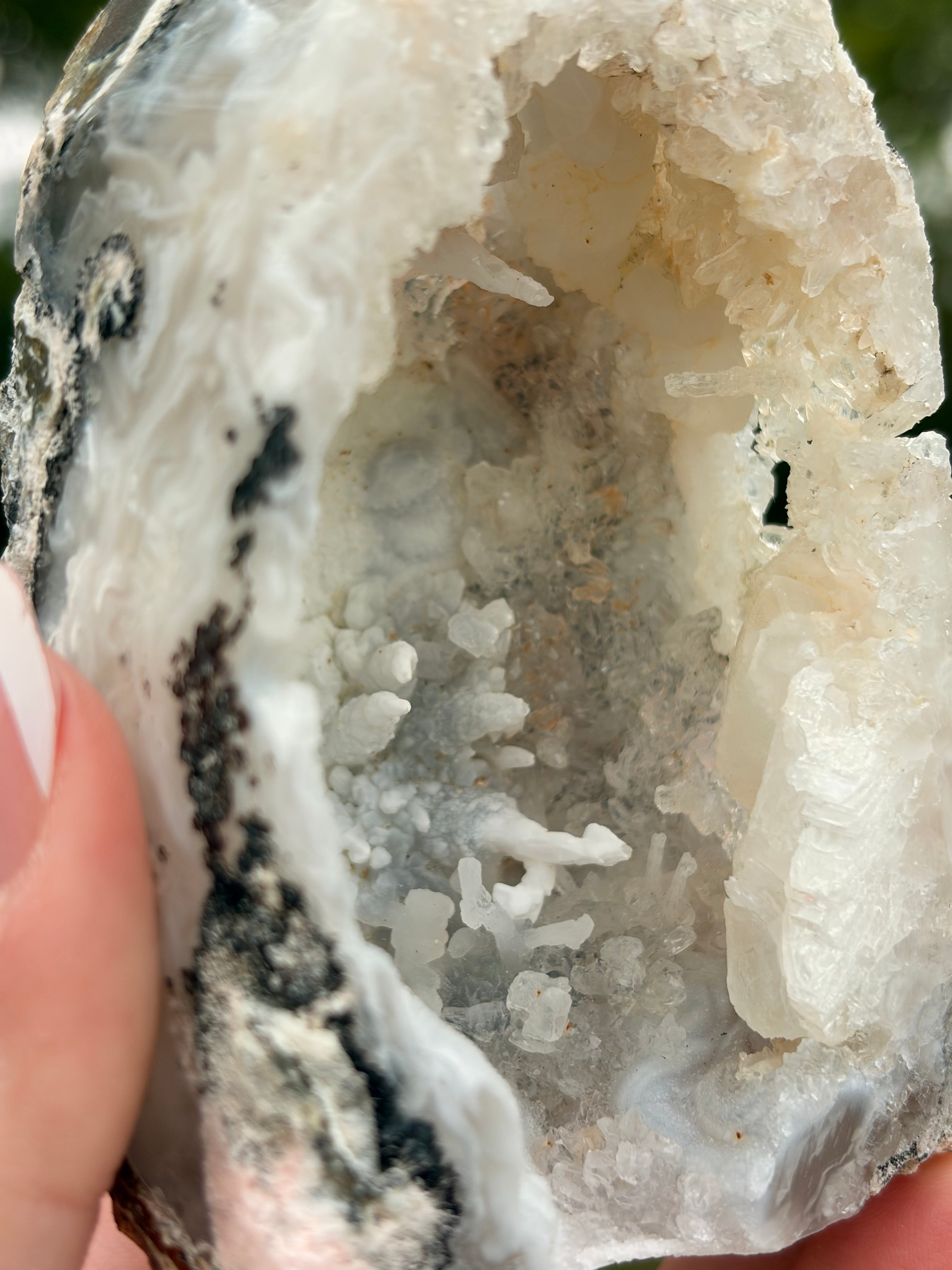 Volcano Agate Geode Tower | Imperfect