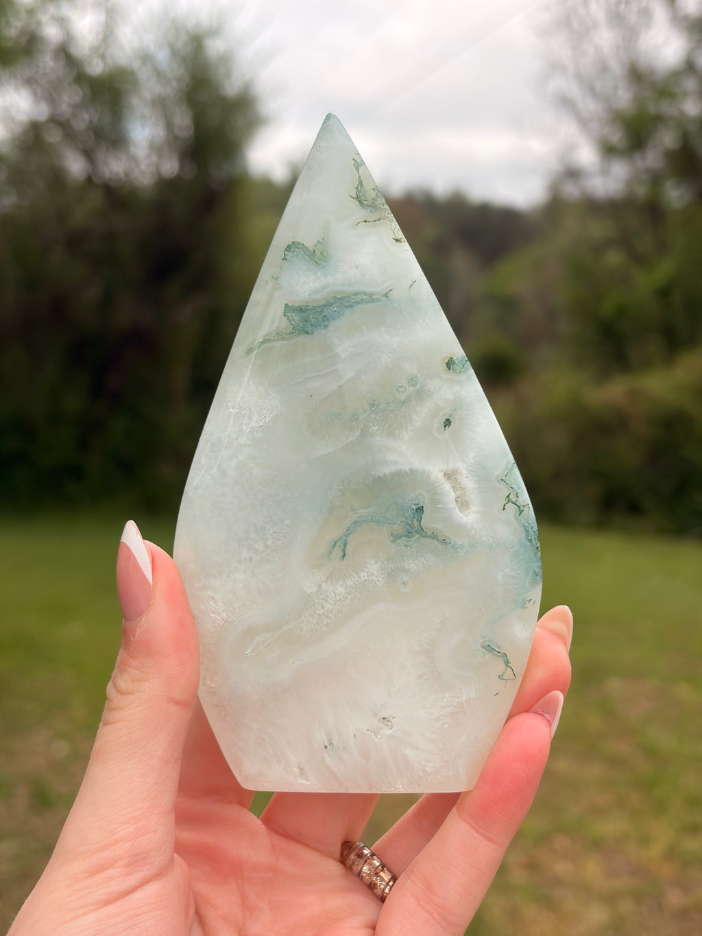 Moss Agate Freeform | Imperfect