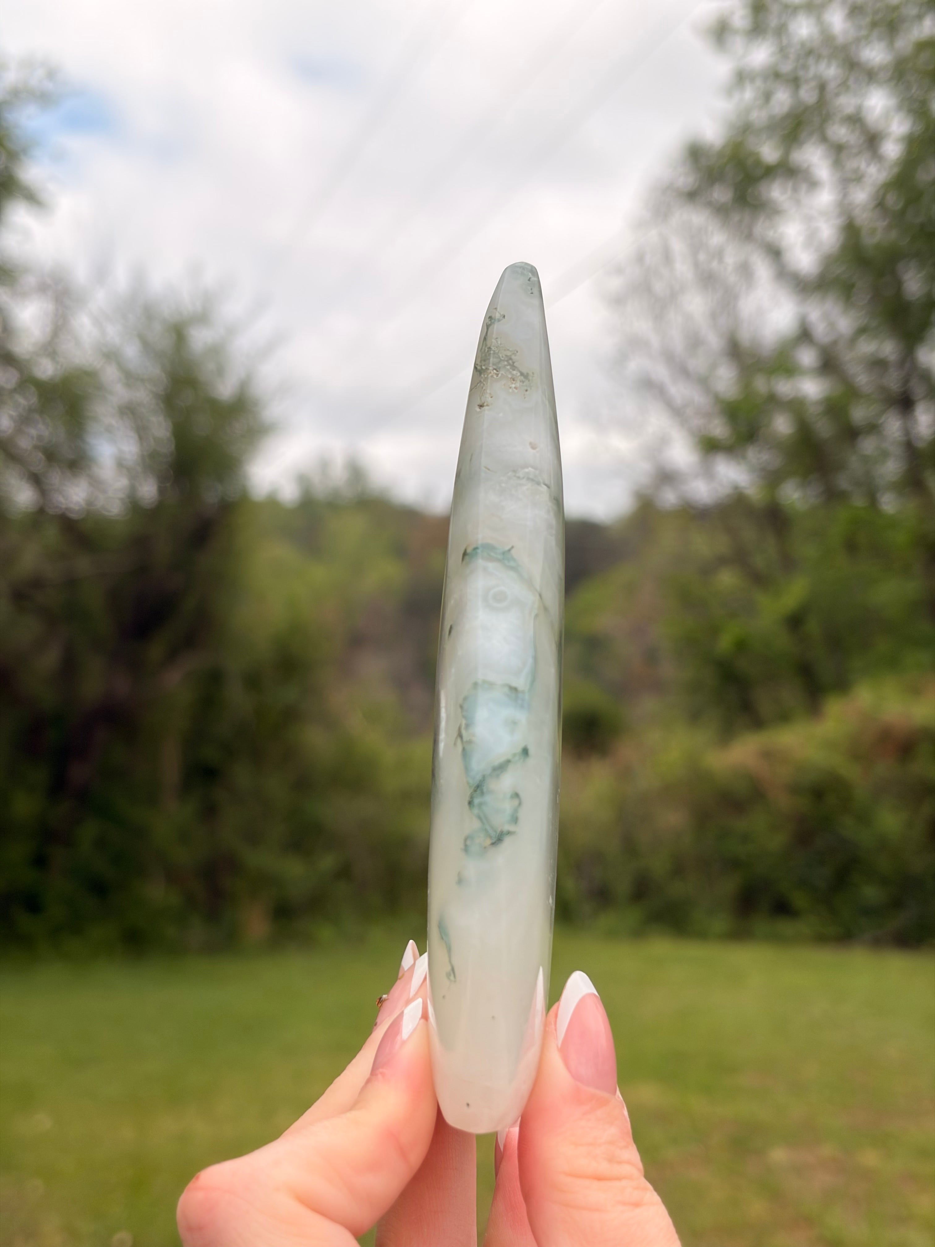 Moss Agate Freeform | Imperfect