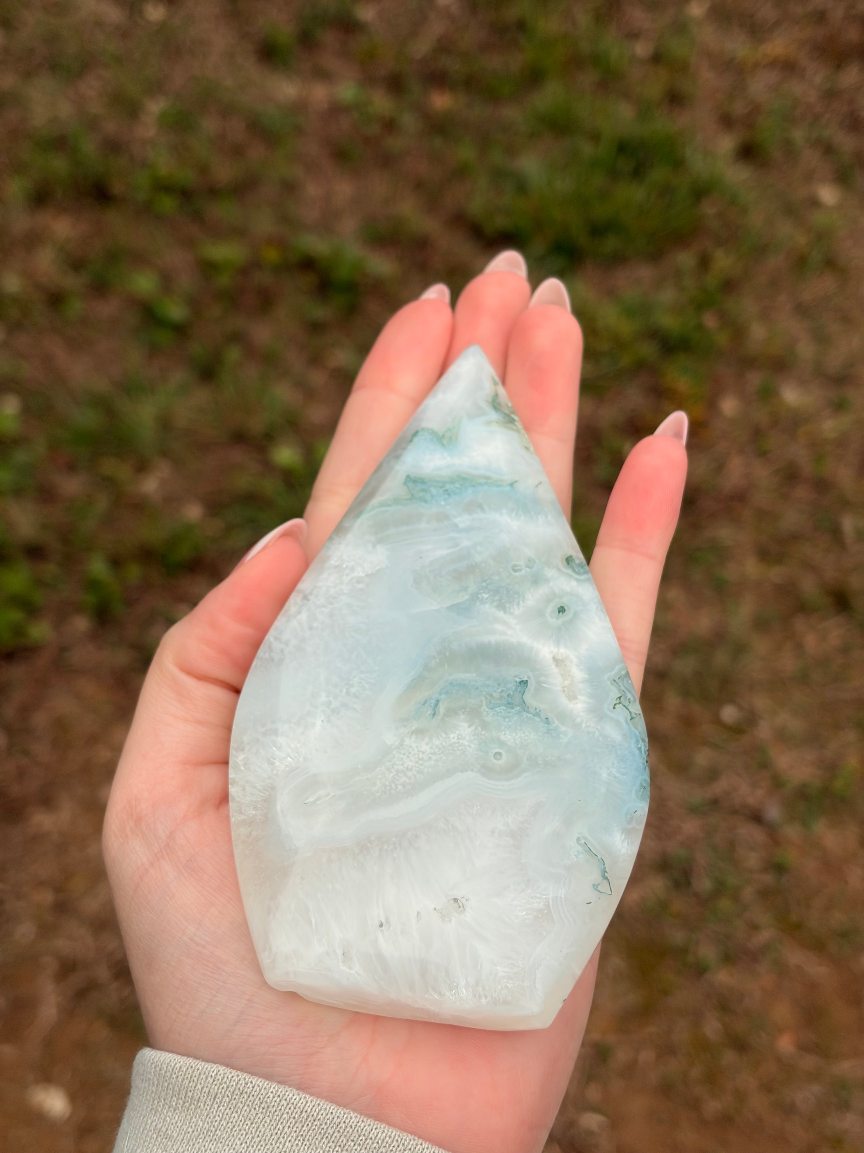 Moss Agate Freeform | Imperfect