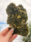 Sparkling Green Mica (Fuchsite) Slab w/ Stand