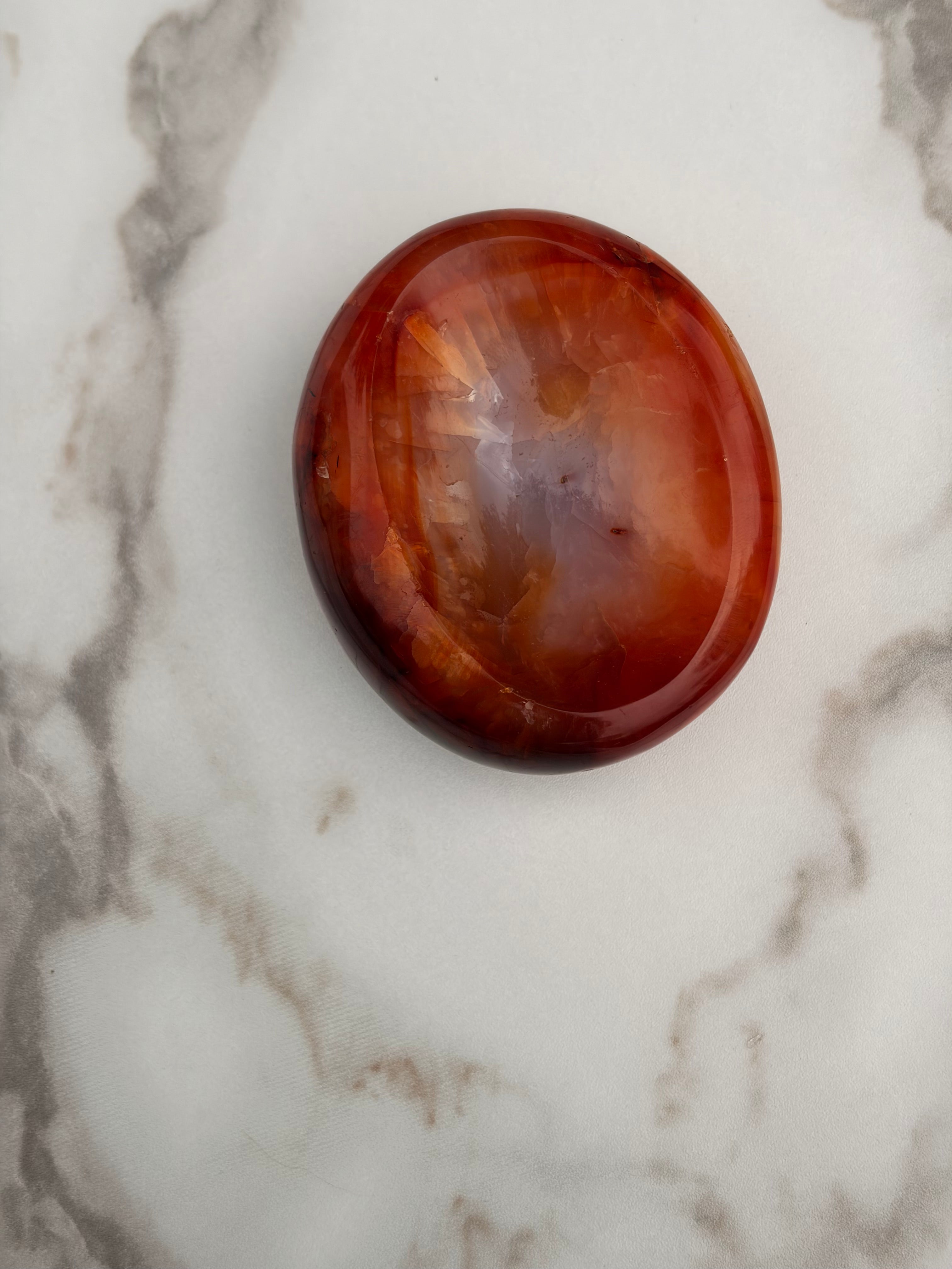 Shallow Carnelian Bowl
