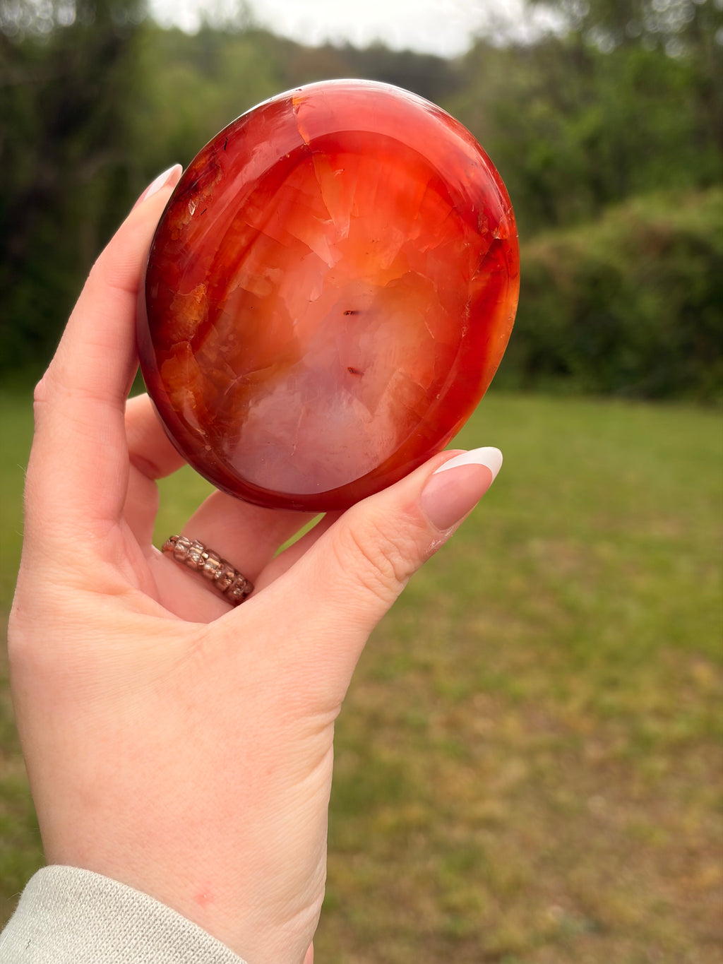 Shallow Carnelian Bowl