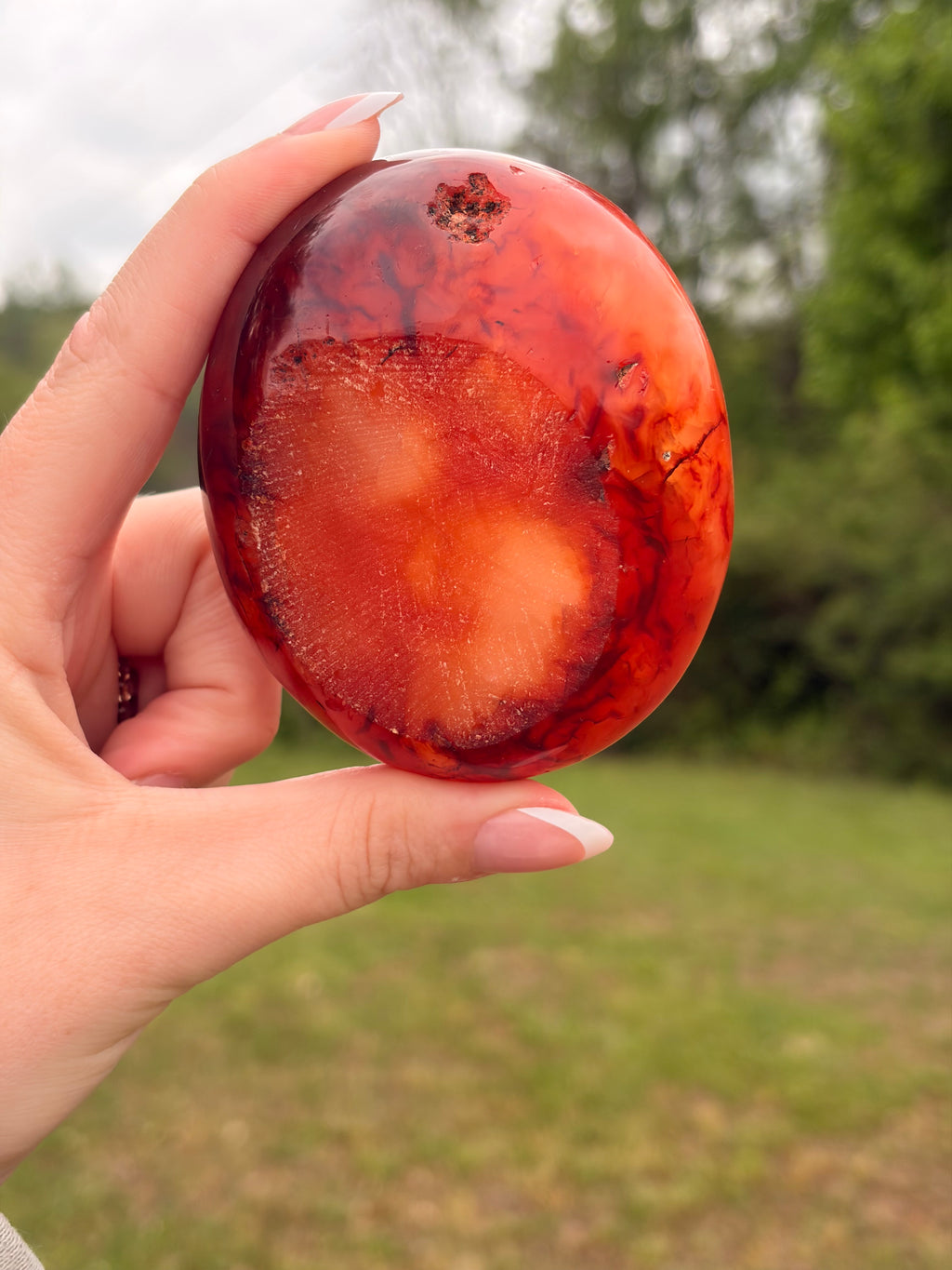 Shallow Carnelian Bowl