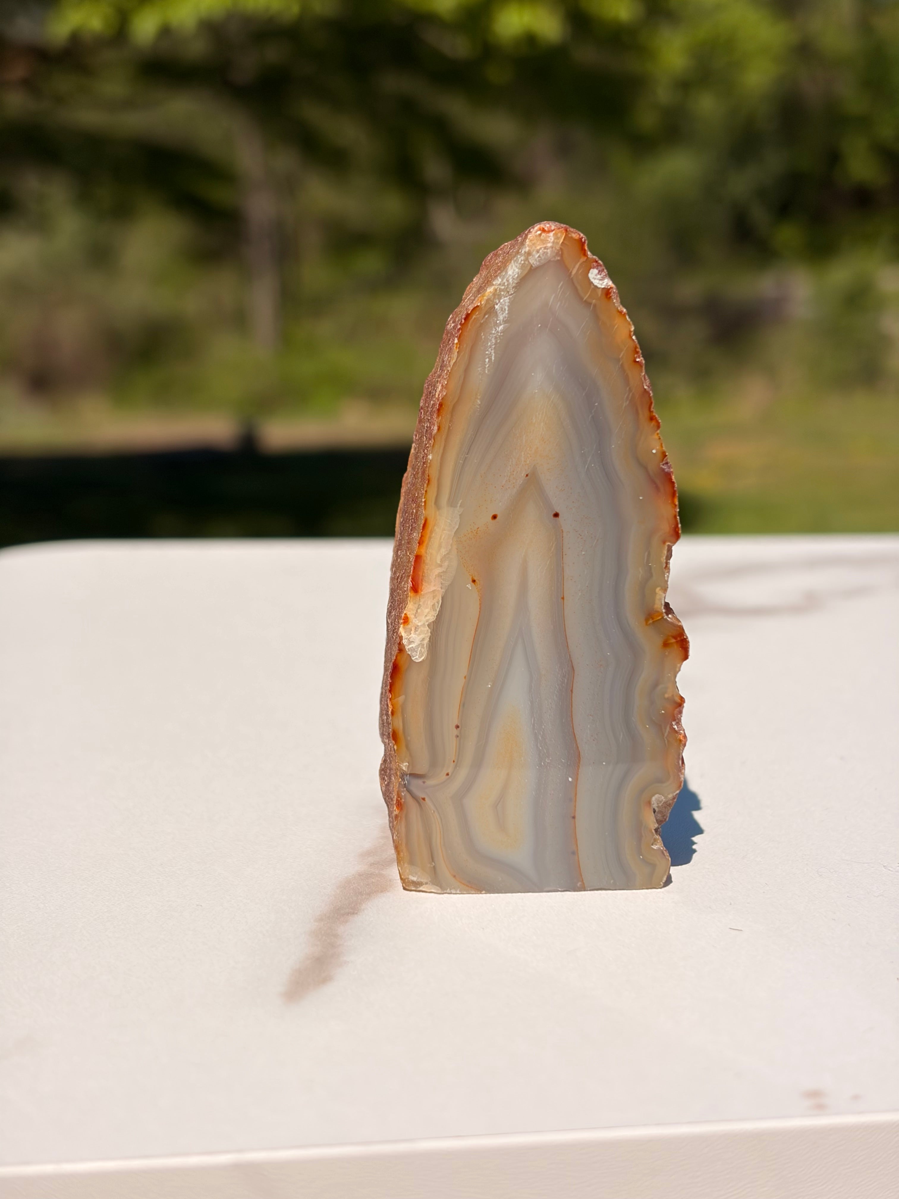 Natural Druzy Agate Geode Cut-Base
