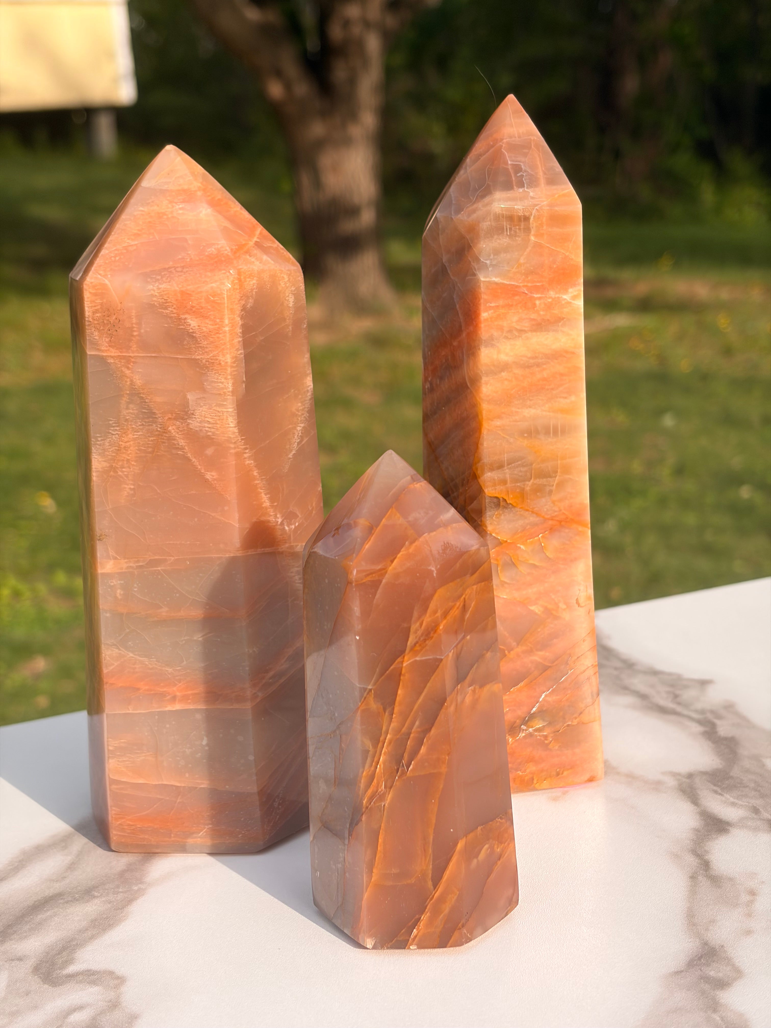 Peach Moonstone Towers
