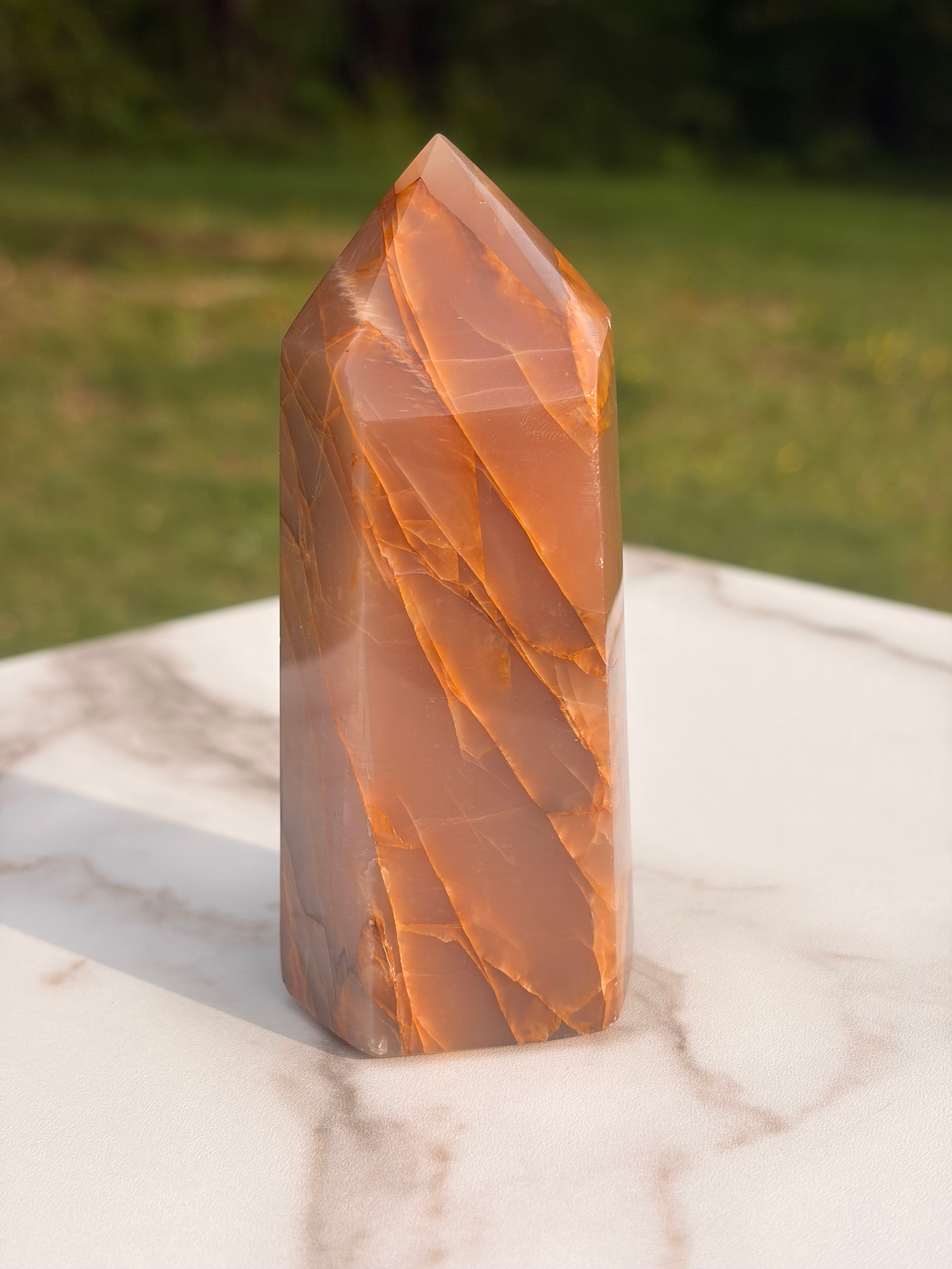 Peach Moonstone Towers