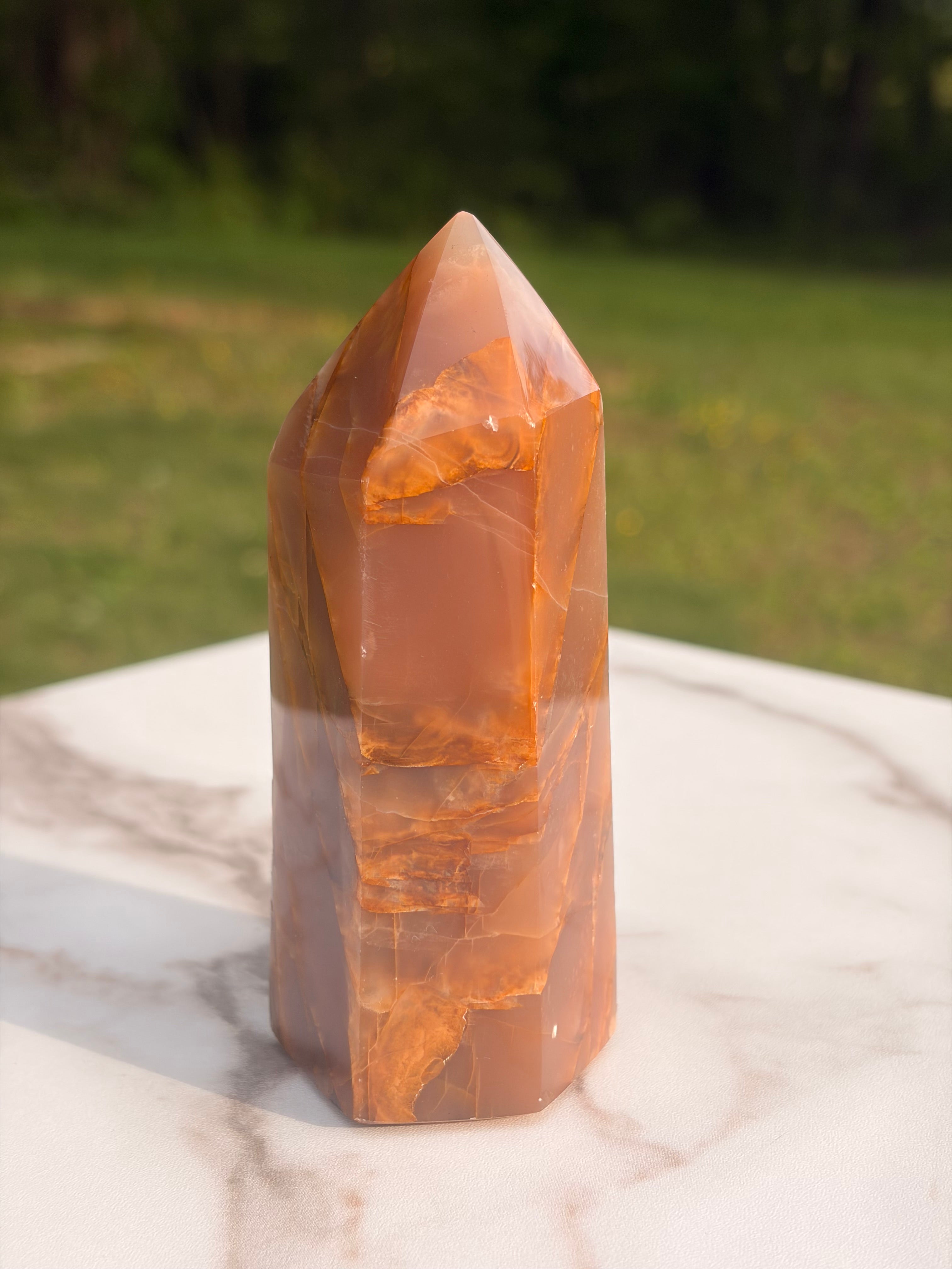 Peach Moonstone Towers