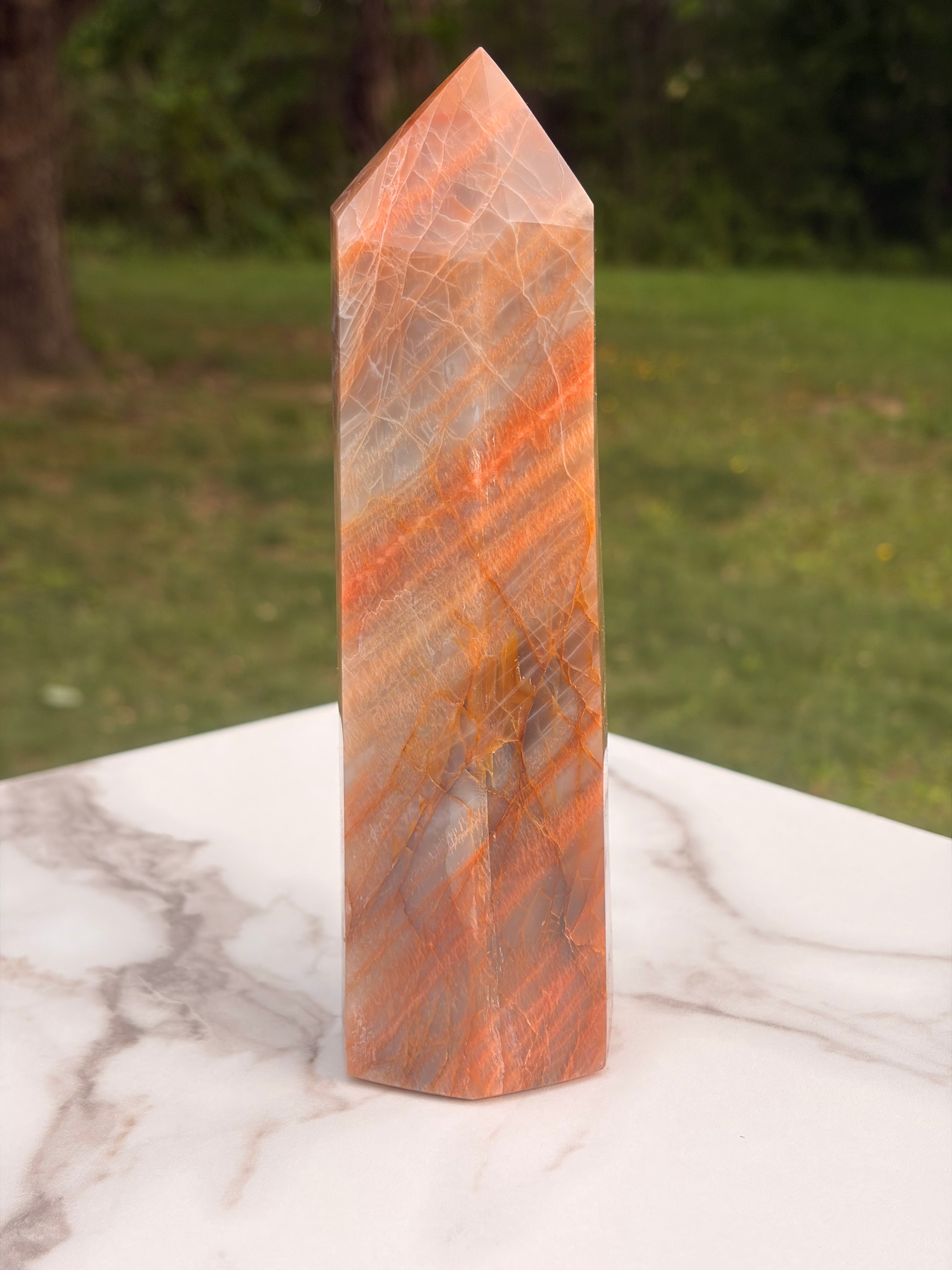 Peach Moonstone Towers