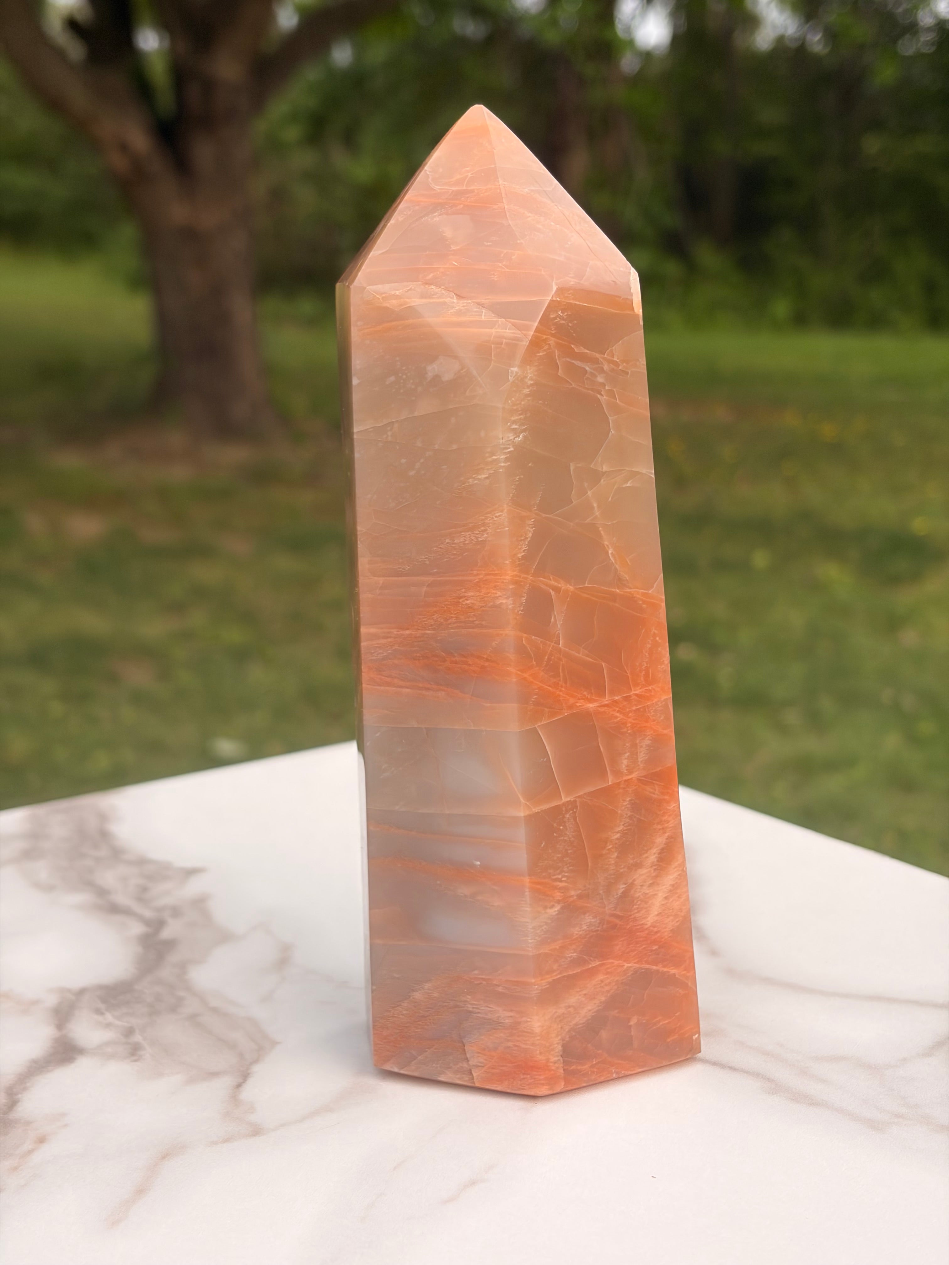 Peach Moonstone Towers