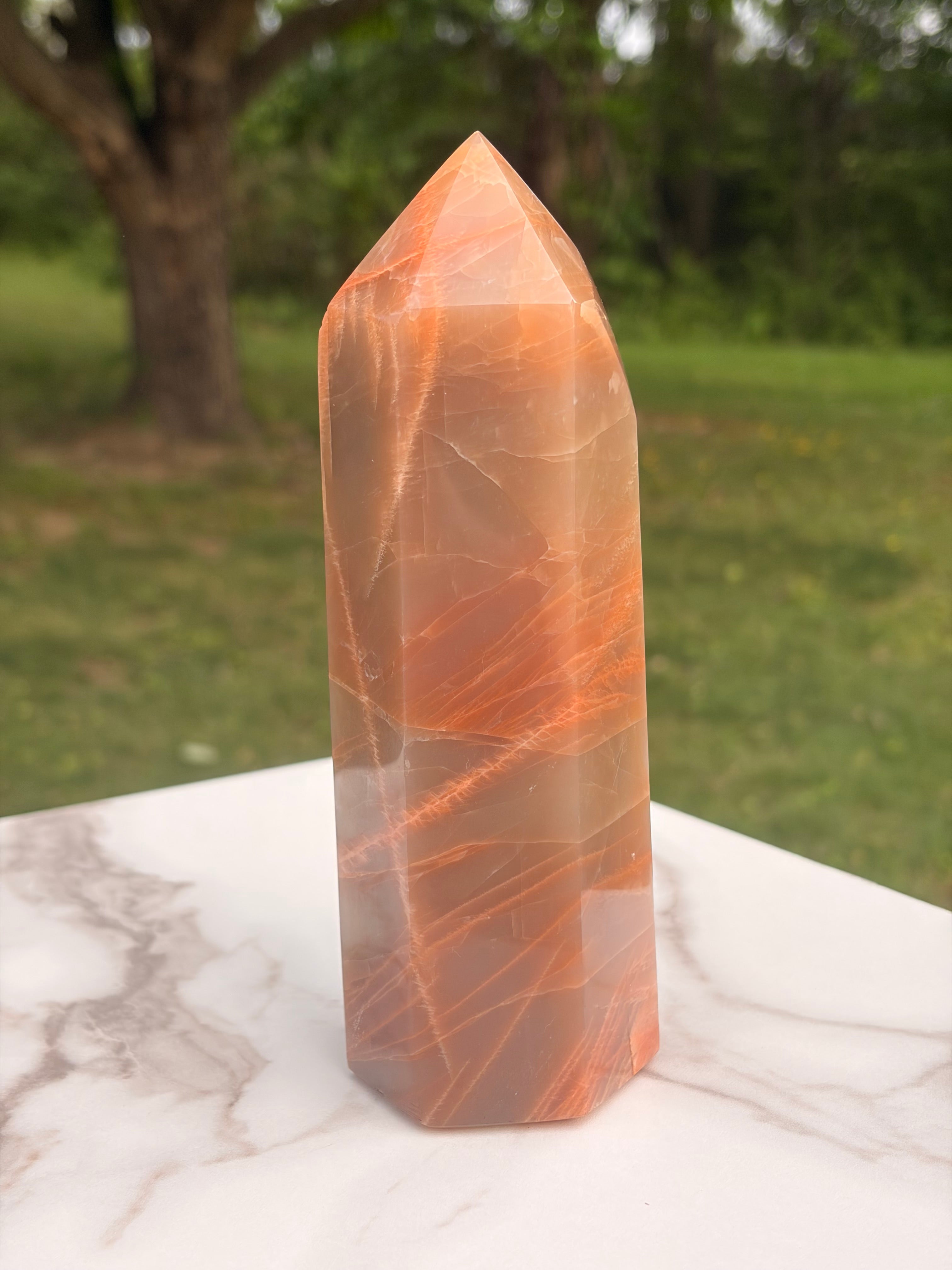 Peach Moonstone Towers