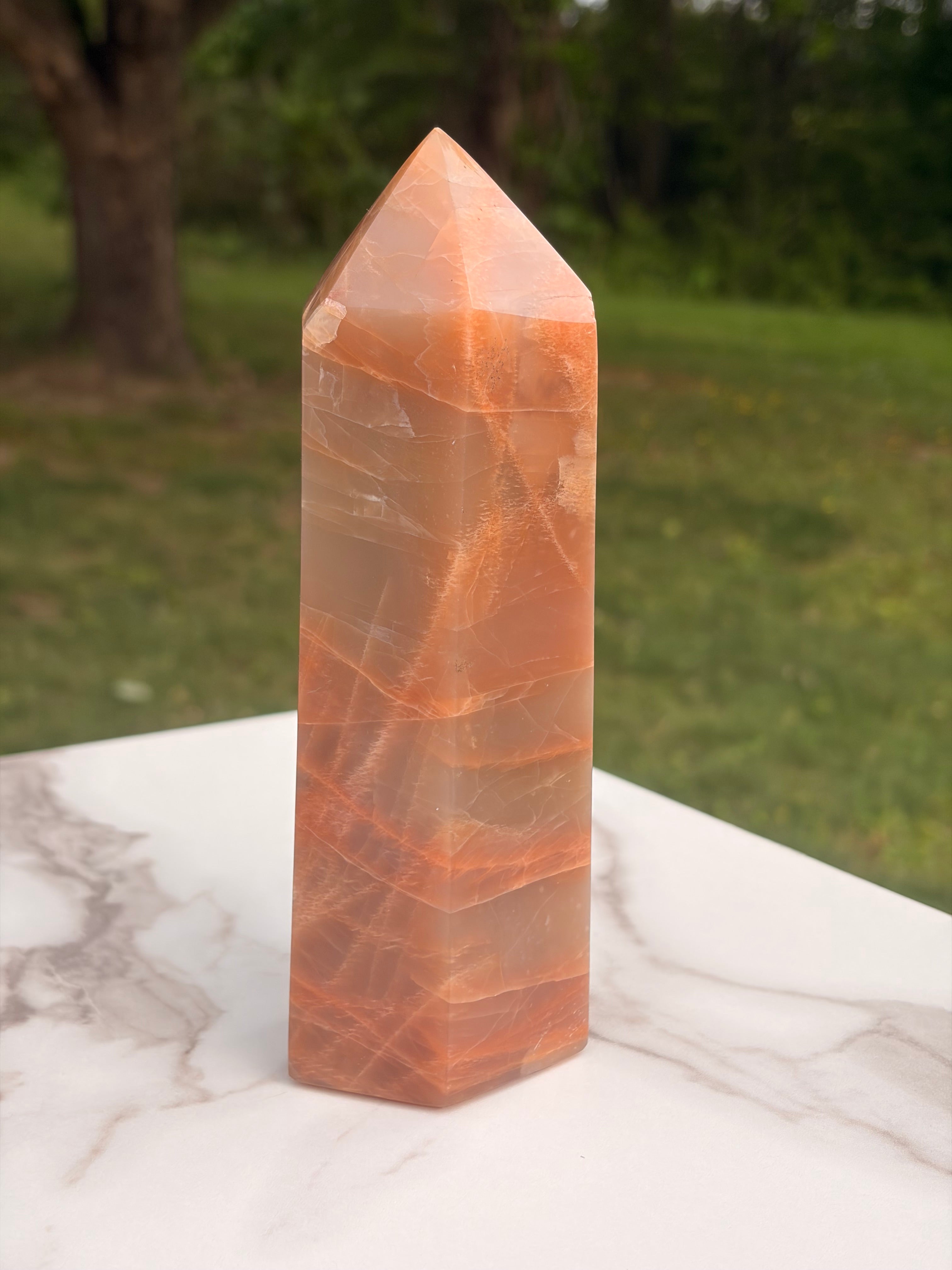 Peach Moonstone Towers