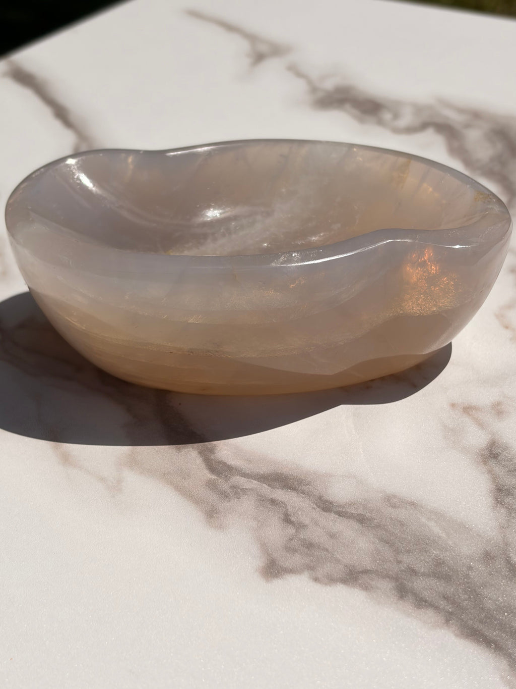 Lavender Rose Quartz Bowl