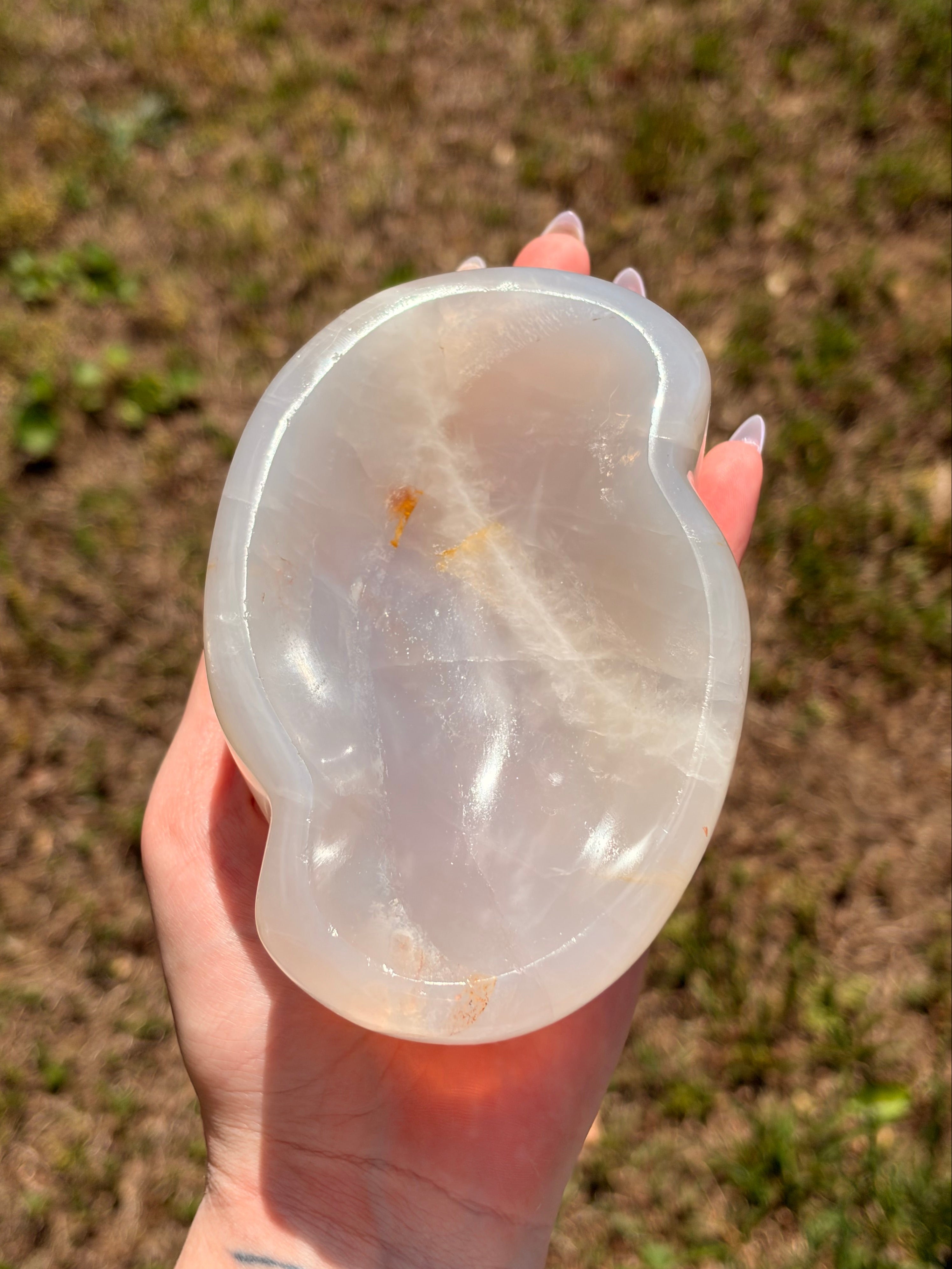 Lavender Rose Quartz Bowl