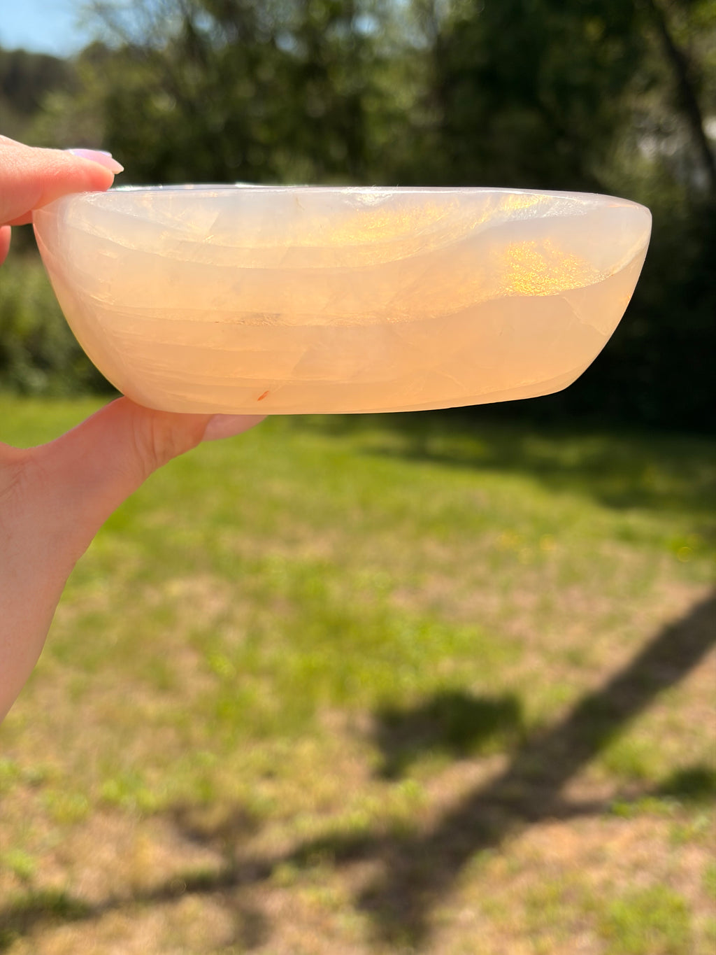 Lavender Rose Quartz Bowl