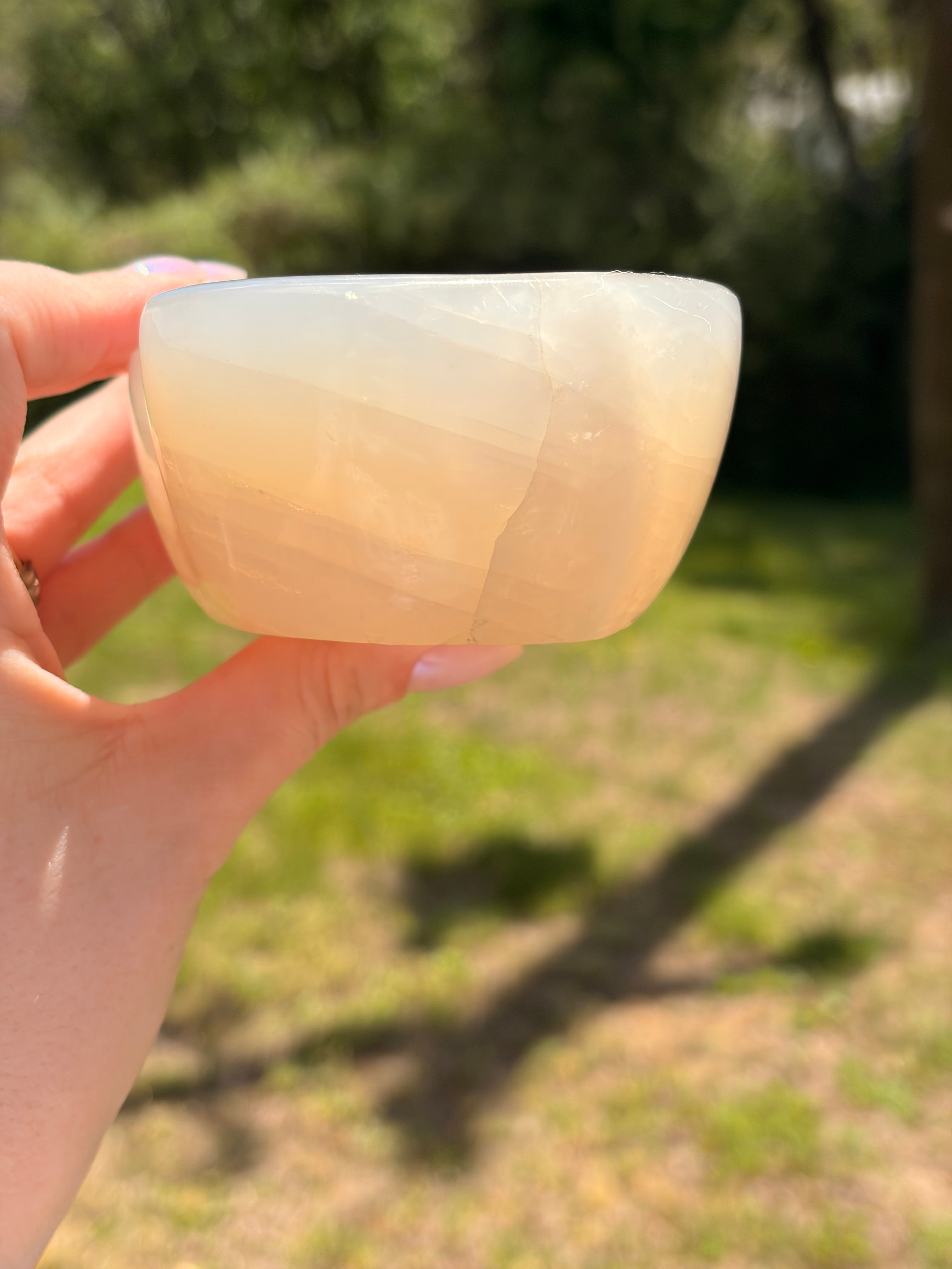 Lavender Rose Quartz Bowl