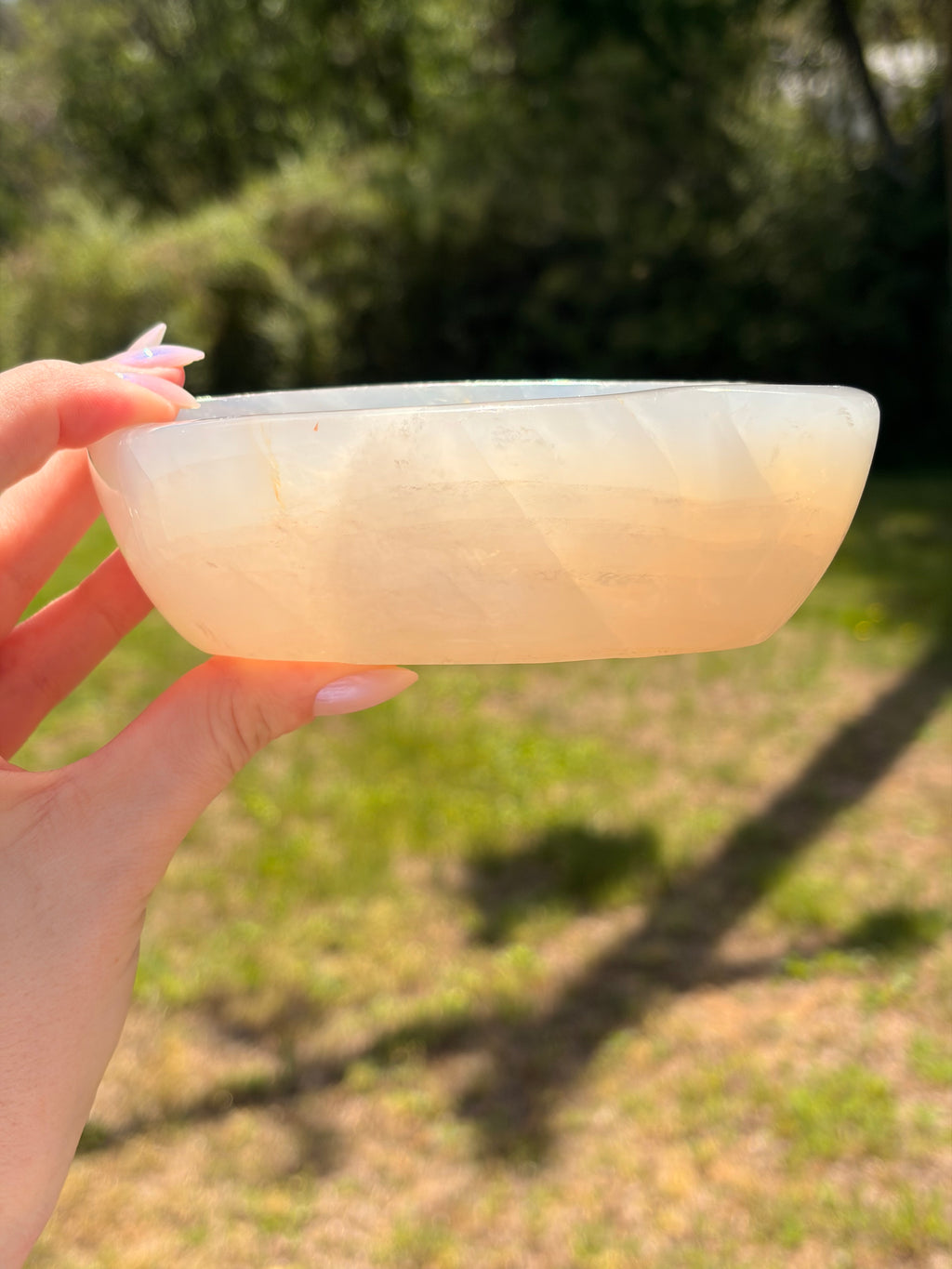 Lavender Rose Quartz Bowl