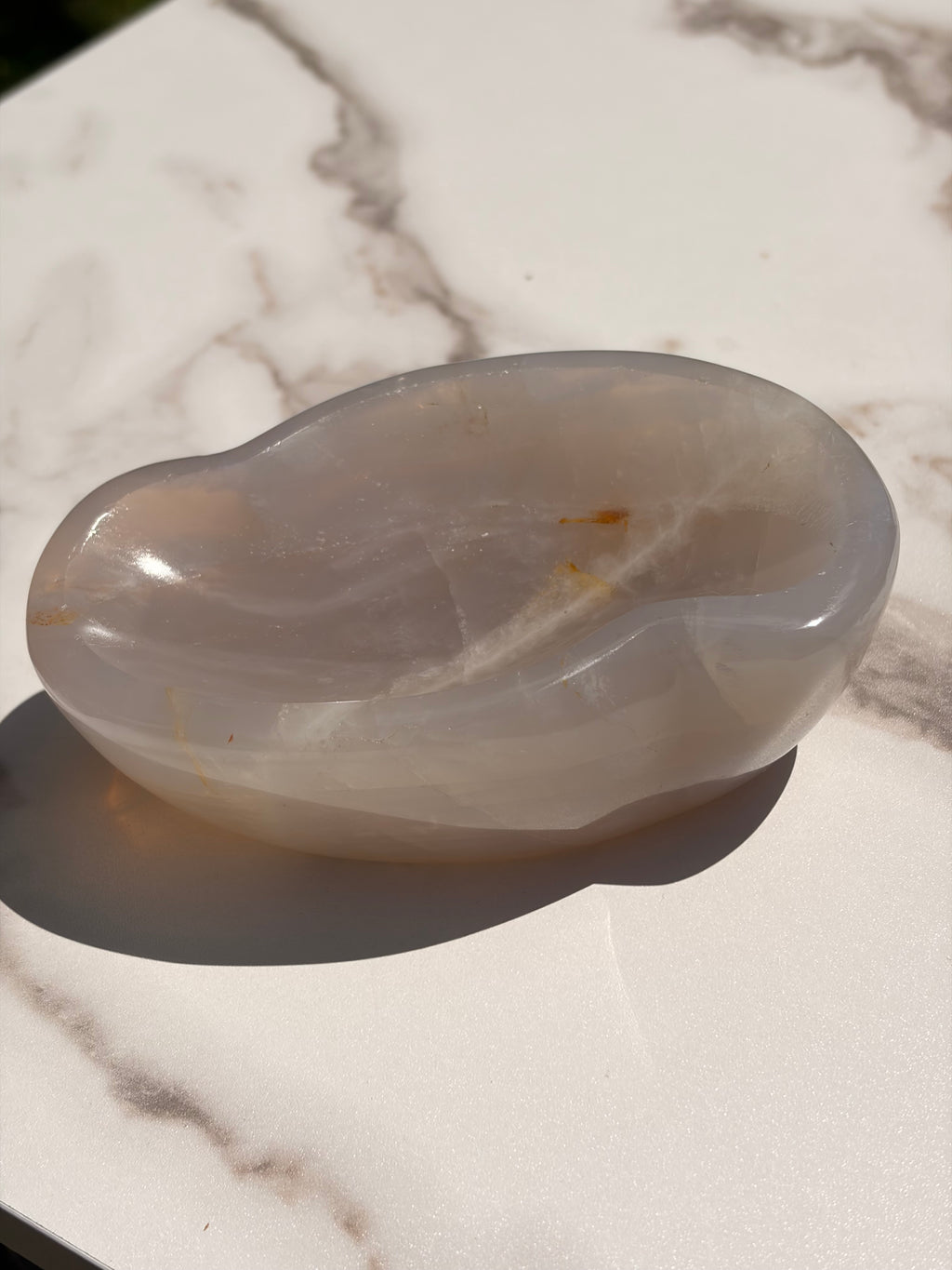 Lavender Rose Quartz Bowl