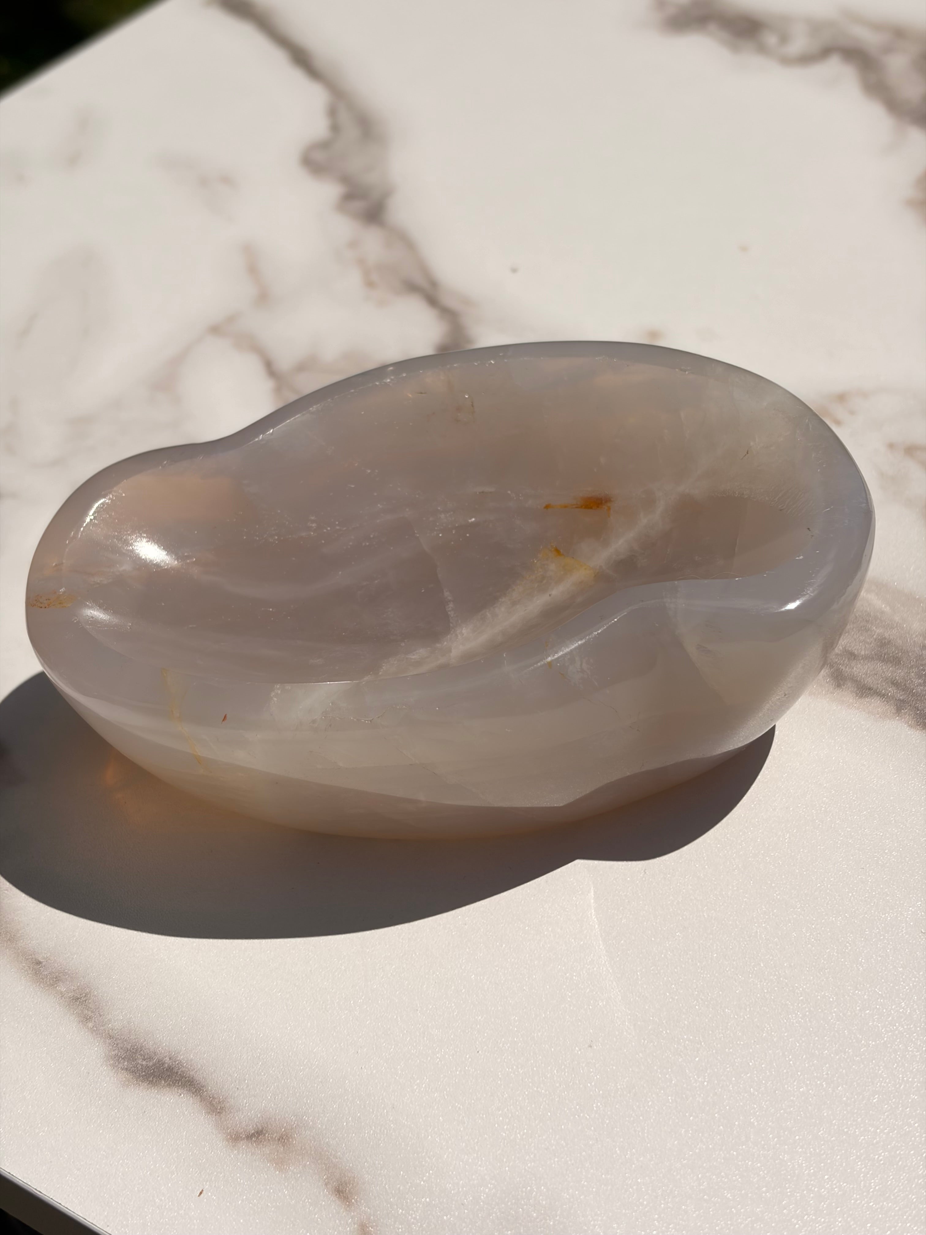 Lavender Rose Quartz Bowl